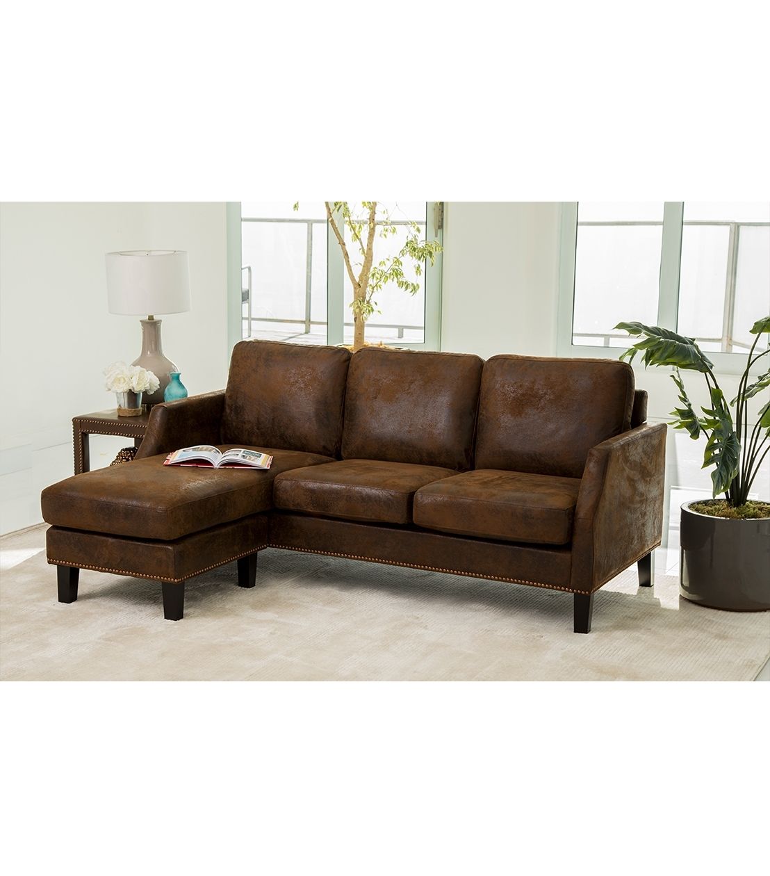 Sectionals In Delano 2 Piece Sectionals With Laf Oversized Chaise (View 9 of 30)