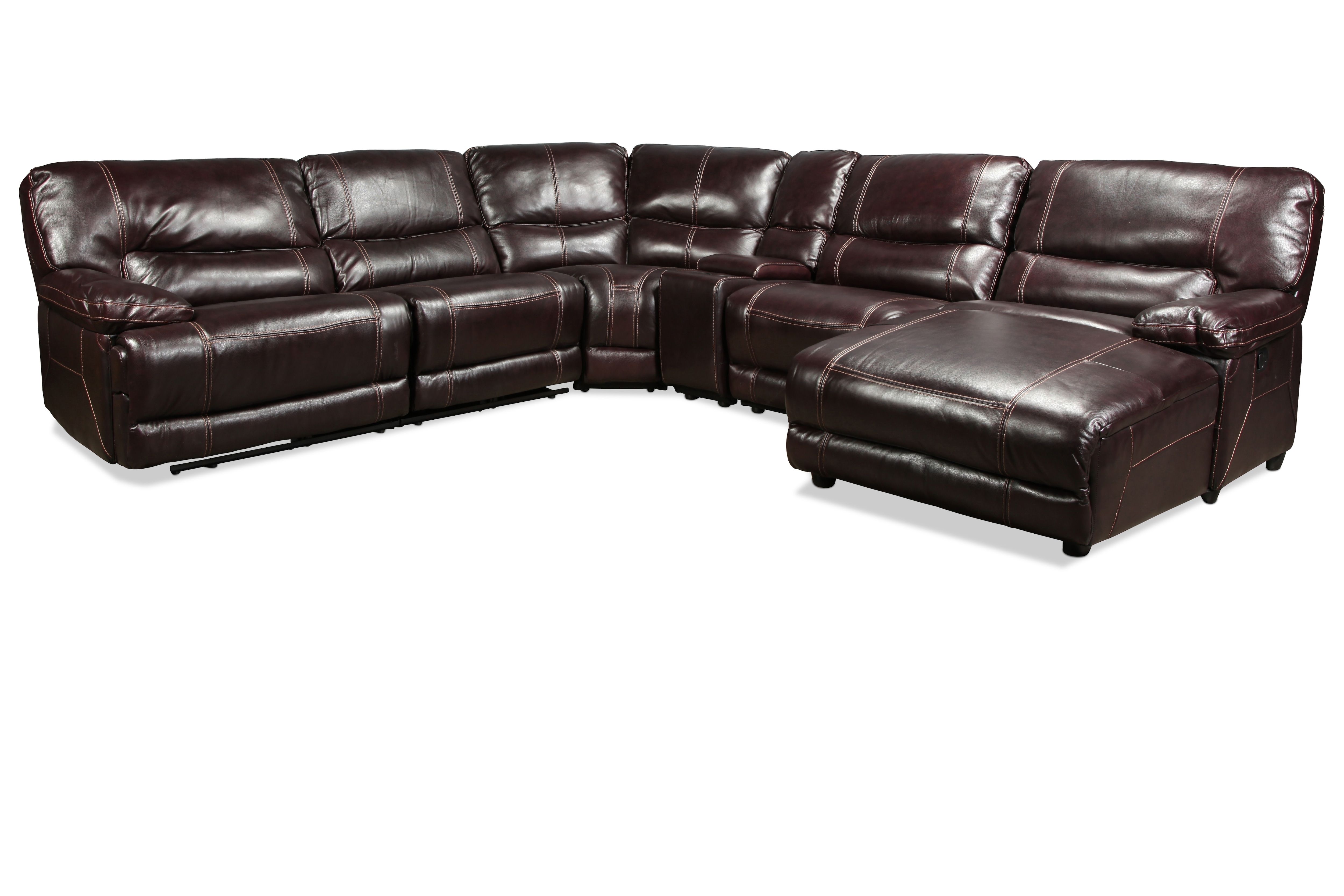 Sectionals | Levin Furniture For Jackson 6 Piece Power Reclining Sectionals With  Sleeper (View 7 of 30)