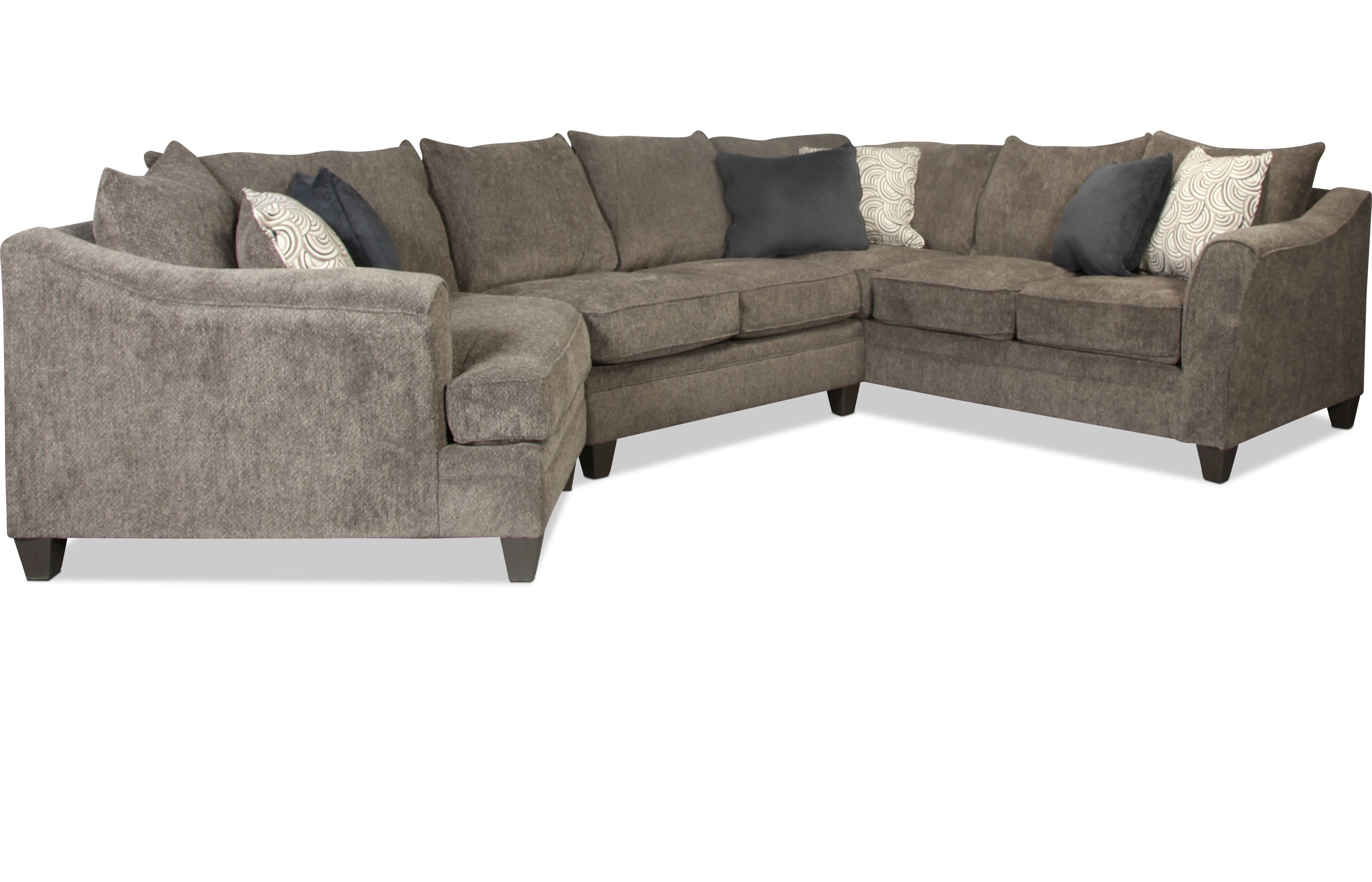 Sectionals | Levin Furniture Inside Josephine 2 Piece Sectionals With Raf Sofa (View 17 of 30)