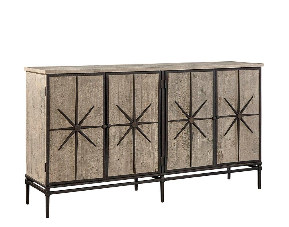 Sideboards, Cabinets, Shelving With Rustic Black & Zebra Pine Sideboards (View 10 of 30)