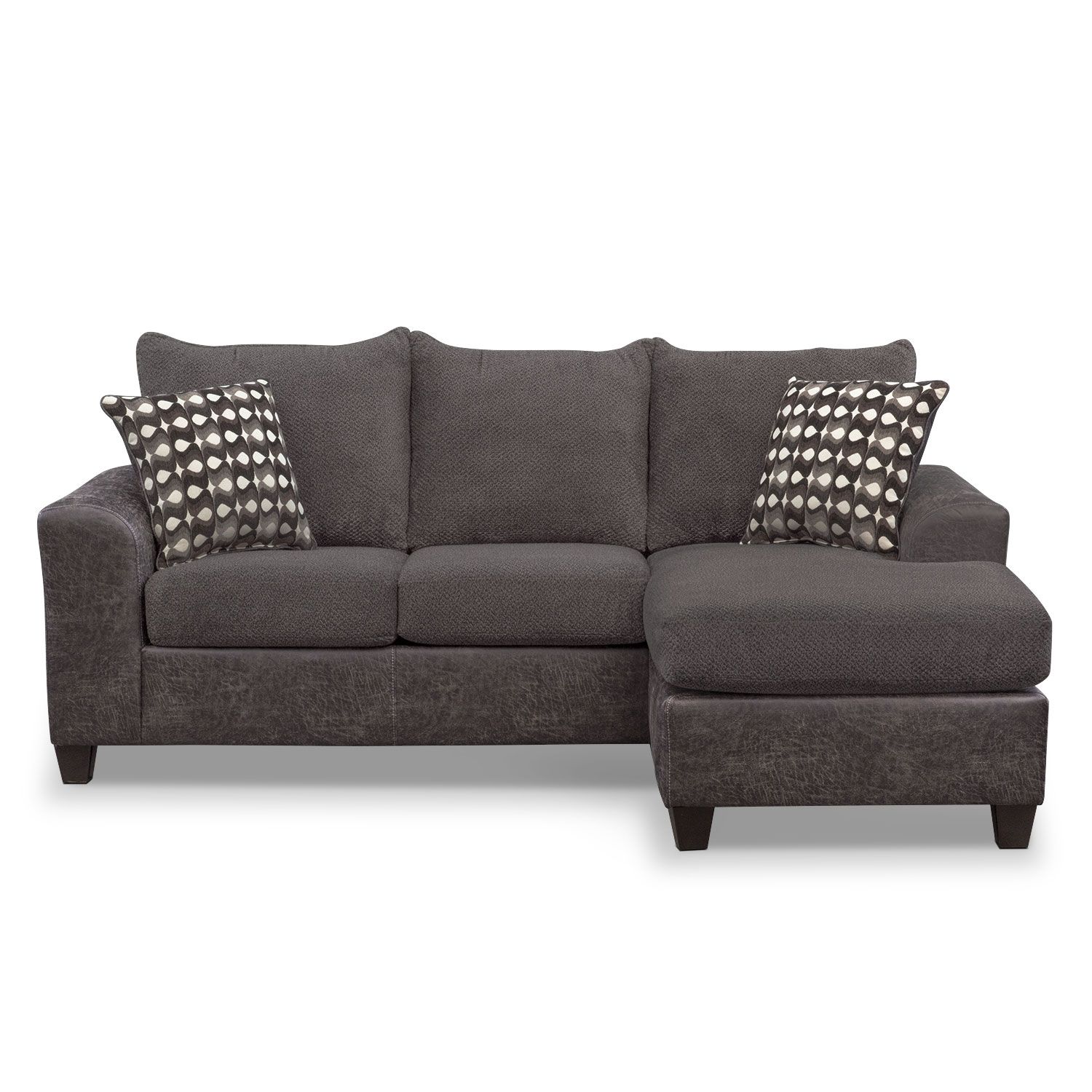 Sofa W Chaise | Home And Textiles In Arrowmask 2 Piece Sectionals With Laf Chaise (View 11 of 30)