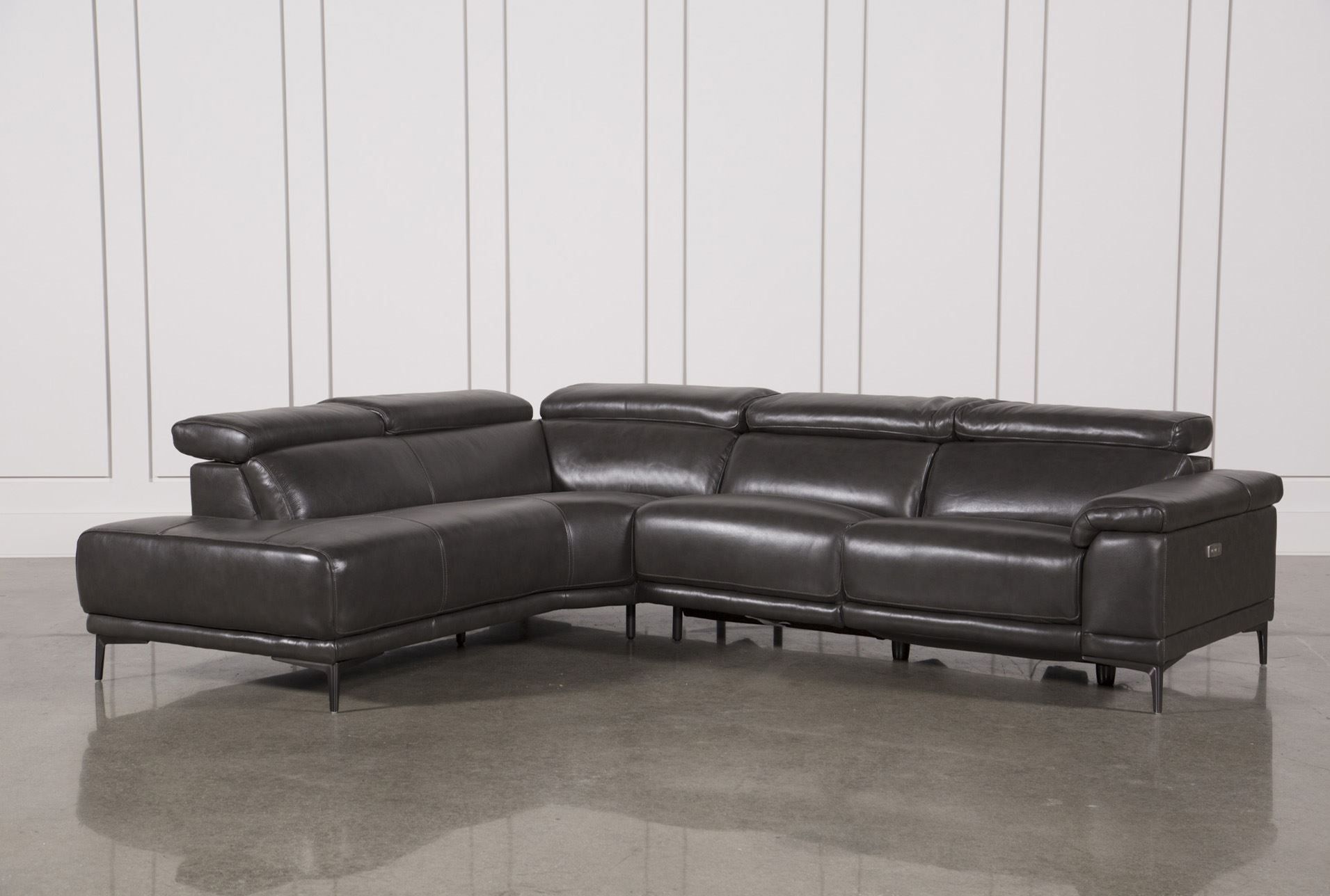 Tatum Dark Grey 2 Piece Sectional W/laf Chaise | Living Room For Turdur 2 Piece Sectionals With Raf Loveseat (View 4 of 30)