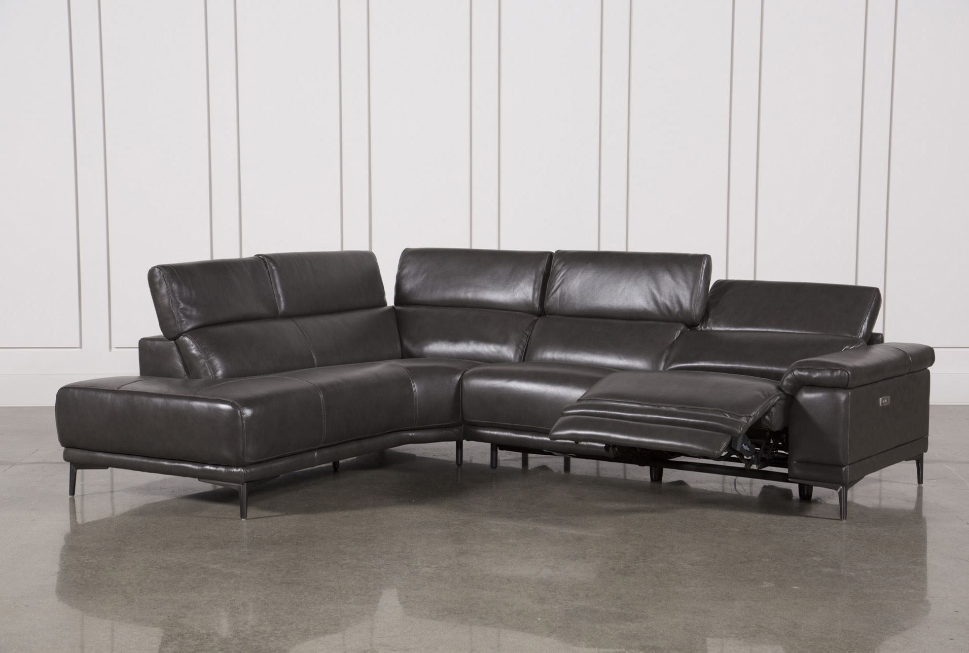 Tatum Dark Grey 2 Piece Sectional W/laf Chaise | Modern Sectional Regarding Tatum Dark Grey 2 Piece Sectionals With Raf Chaise (View 1 of 30)