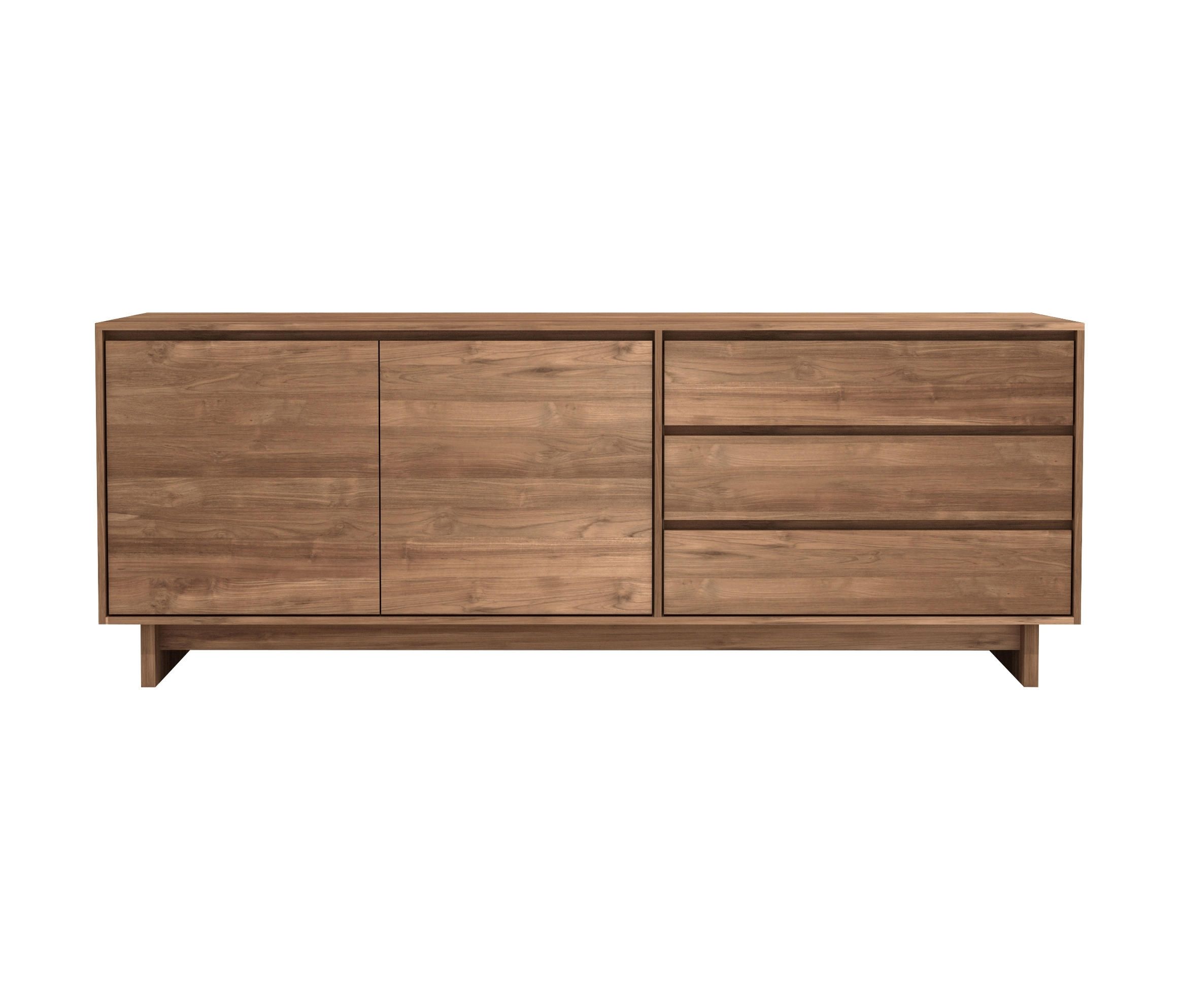 Teak Wave Sideboard – Sideboards From Ethnicraft | Architonic Pertaining To Calhoun Sideboards (View 6 of 30)