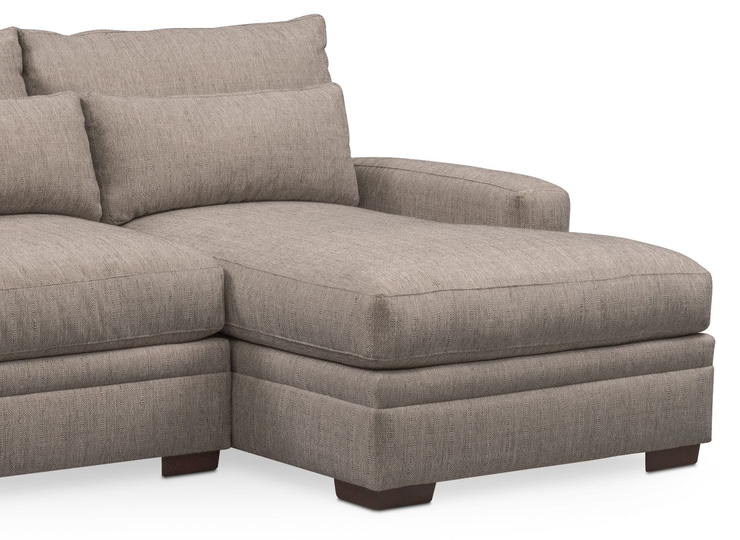 Vcf Sofa Chaise | Baci Living Room Pertaining To Mcdade Graphite 2 Piece Sectionals With Raf Chaise (Photo 21 of 30)