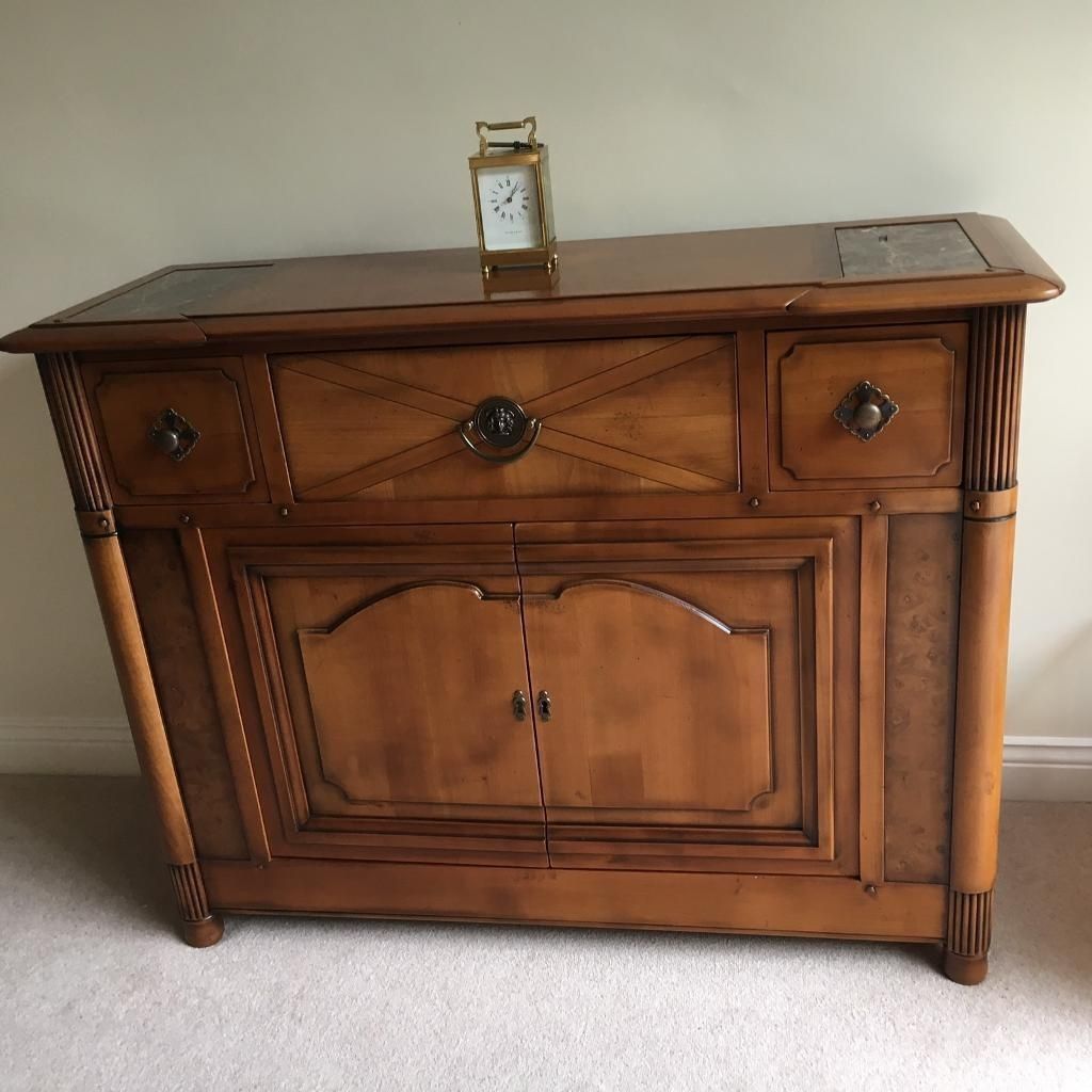 Walnut Wood Varnished Sideboard | In Durham, County Durham | Gumtree With Jaxon Sideboards (View 22 of 30)