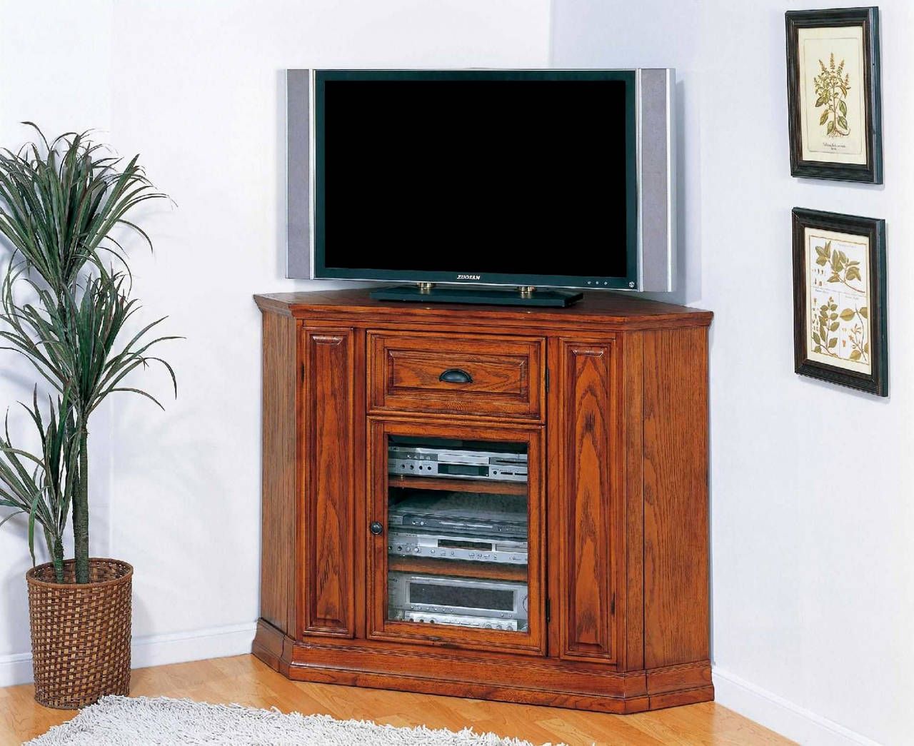 40 Inch High Corner Tv Stand – Corner Designs In Dixon Black 65 Inch Highboy Tv Stands (View 4 of 30)