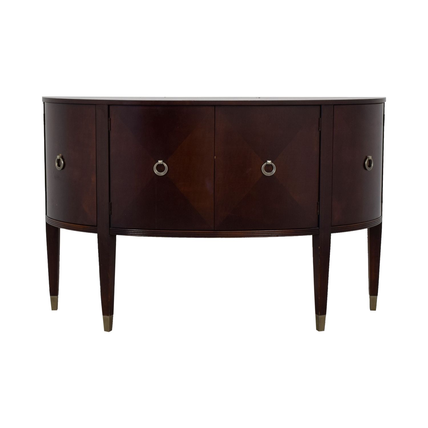 74% Off – Ethan Allen Ethan Allen Wood Buffet Console Table / Storage Inside Ethan Console Tables (View 9 of 30)