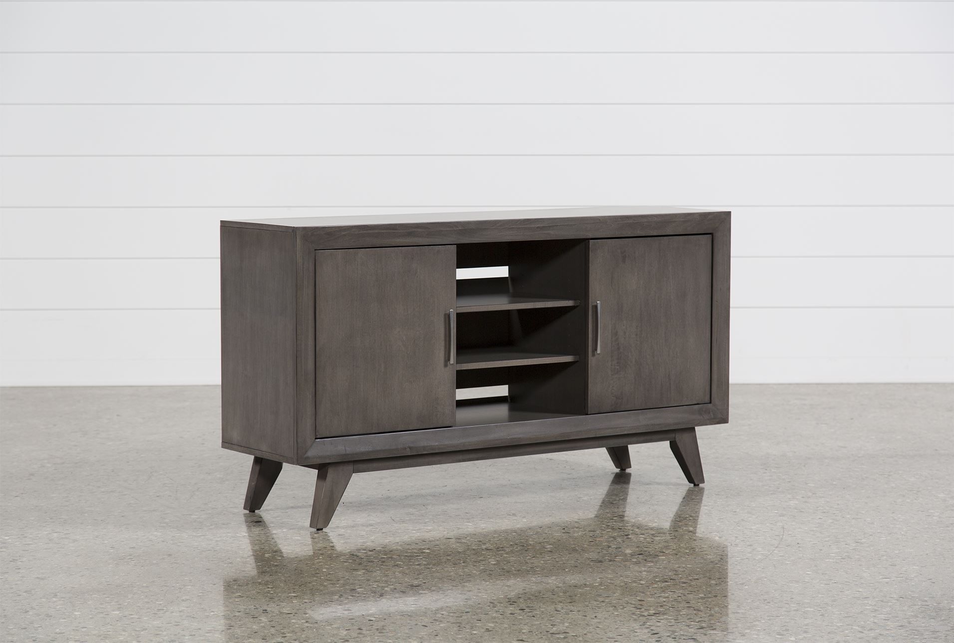 Abbott Driftwood 60 Inch Tv Stand | Living Room | 60 Inch Tvs, 60 Intended For Ducar 74 Inch Tv Stands (Photo 8 of 30)