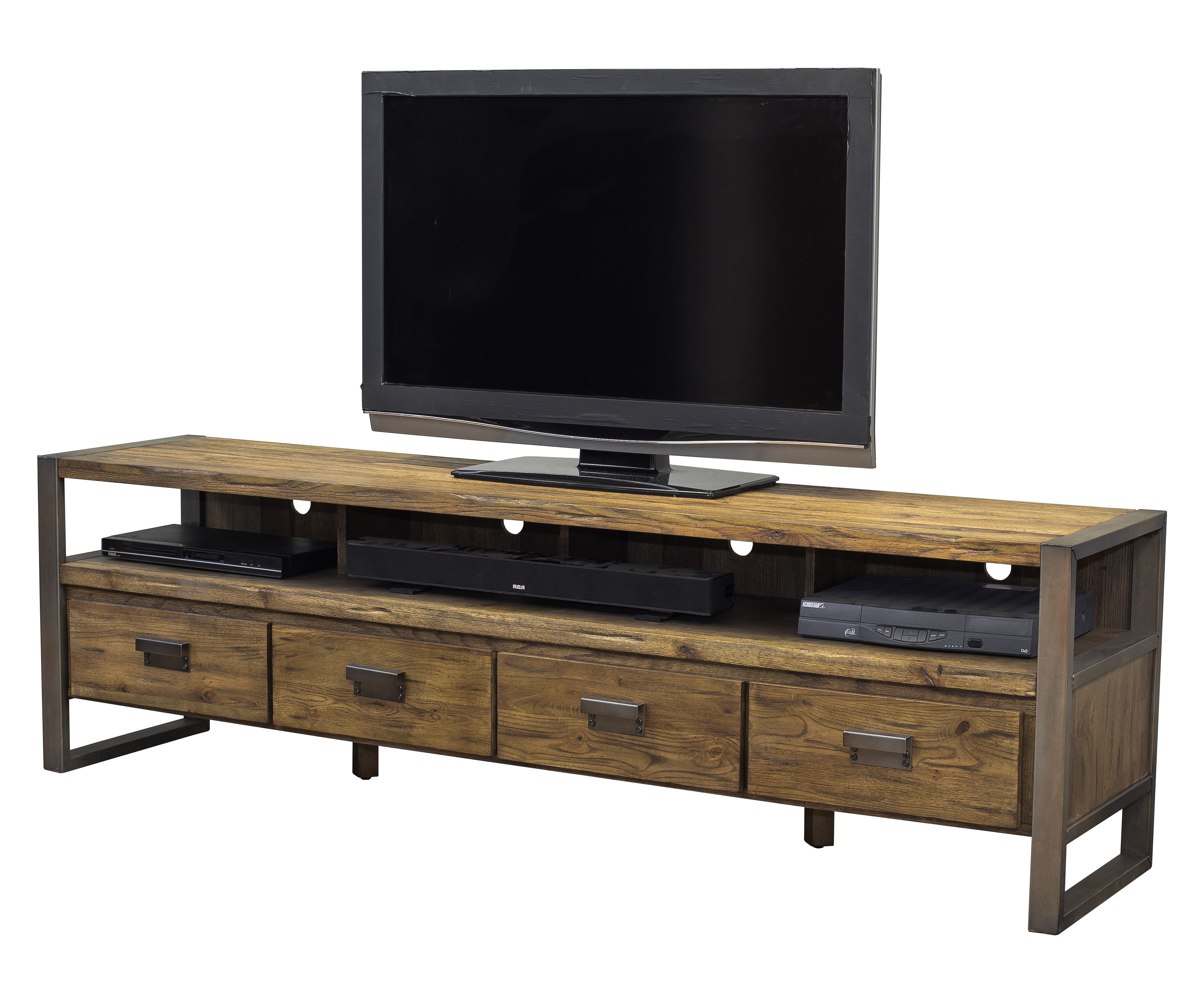 Assembled Tv Stands | Joss & Main Pertaining To Walton 74 Inch Open Tv Stands (View 5 of 30)