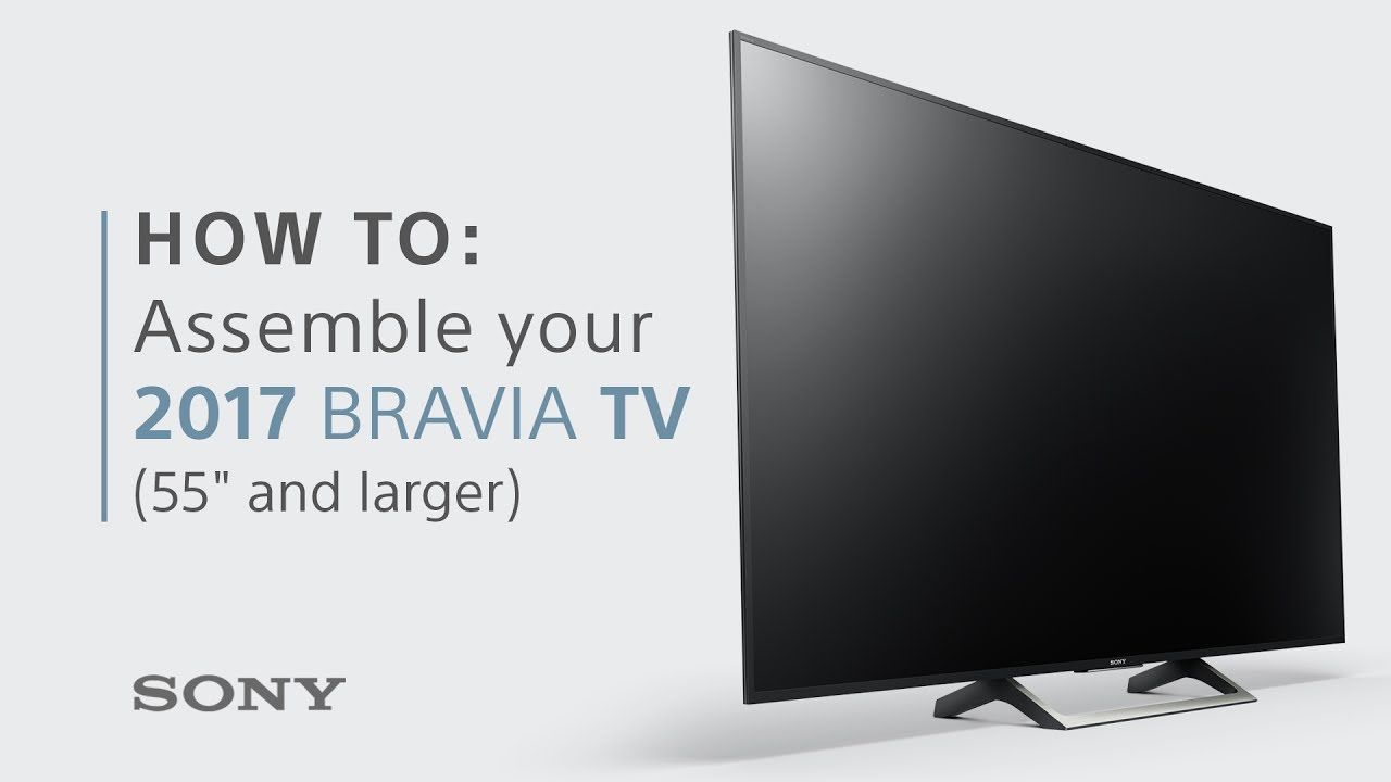 Assembly Guide: Bravia Xe70, Xe80 & Xe85 Tvs (55" & Above) – Youtube Inside Forma 65 Inch Tv Stands (View 14 of 30)