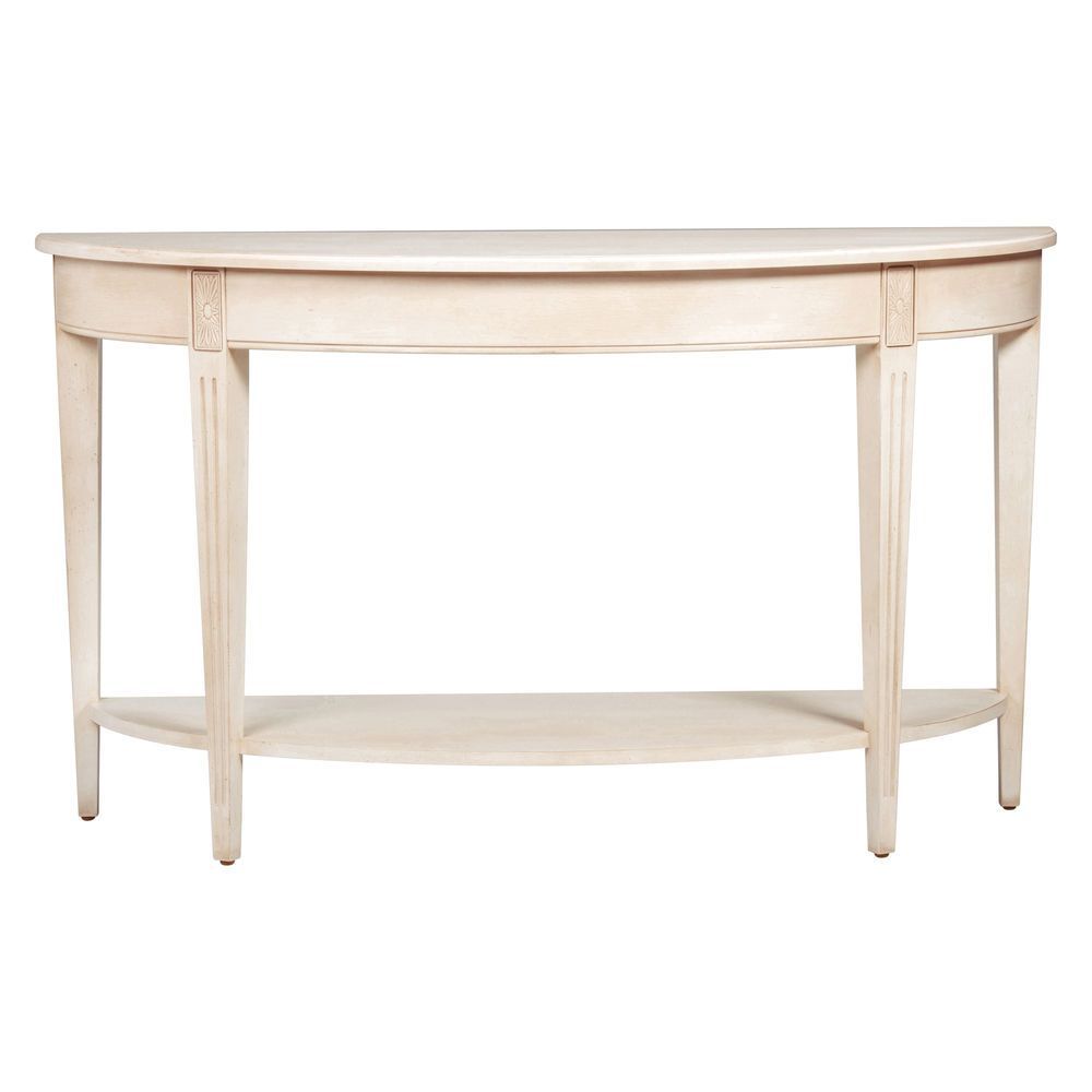 Barrow Sofa Table – Ethan Allen Us In Robins Egg Blue | Beresford For Clairemont Demilune Console Tables (View 25 of 30)