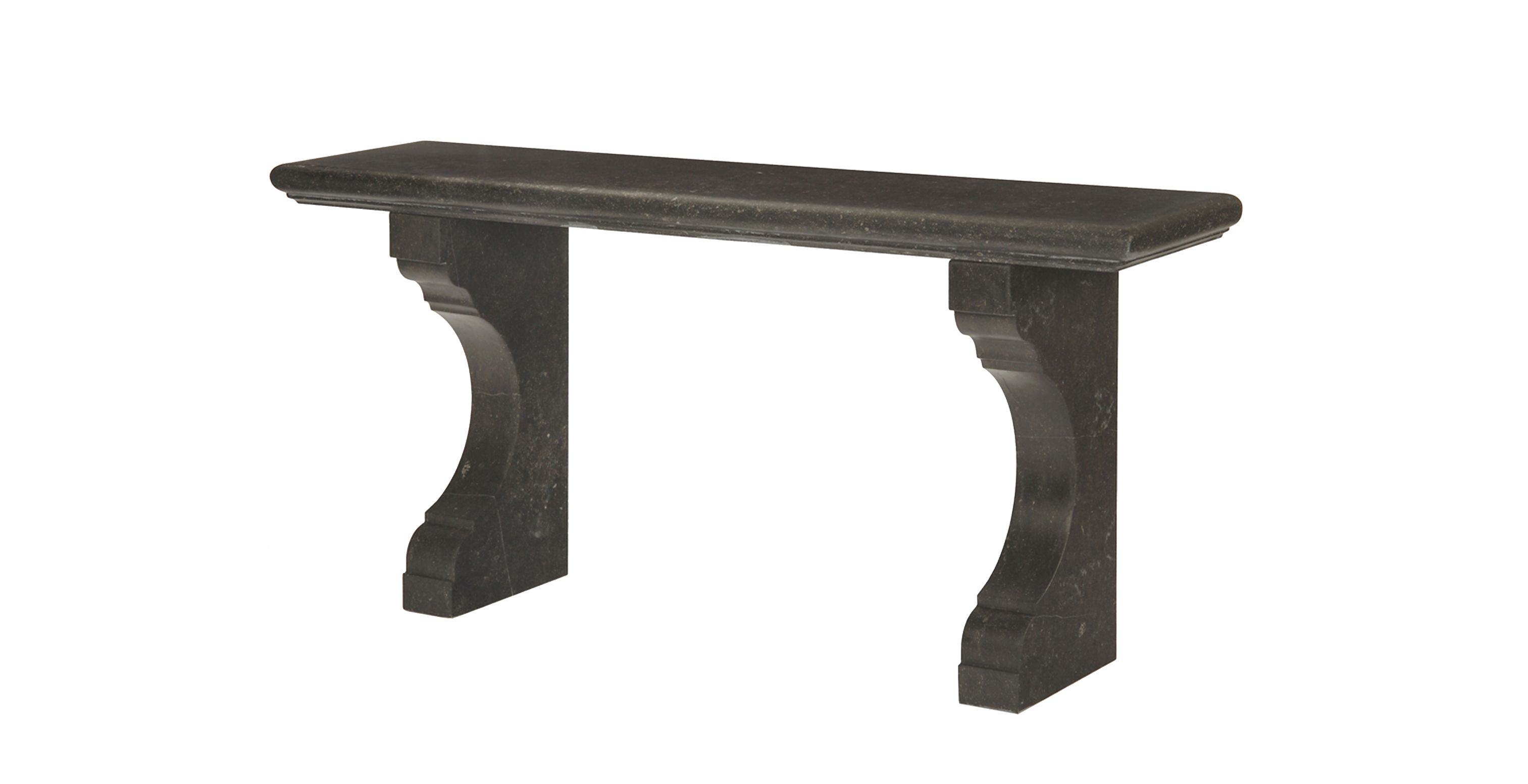 Belgian Bluestone Console With Two Bases Pertaining To Bluestone Console Tables (View 9 of 30)