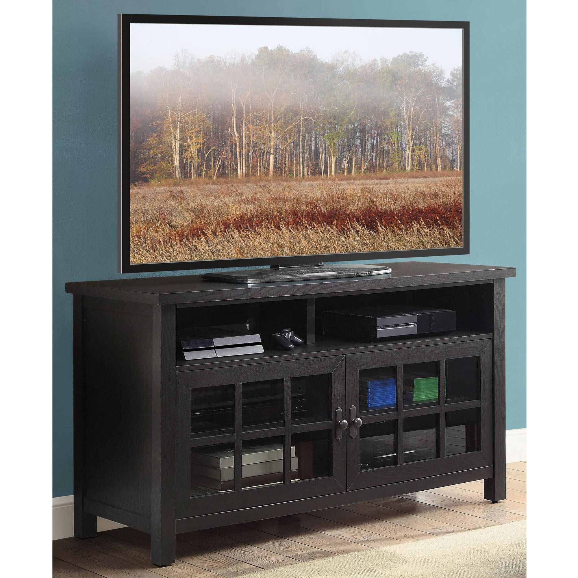 Better Homes And Gardens Oxford Square Av Console For Tv's Up To 60 For Oxford 60 Inch Tv Stands (Photo 4 of 30)