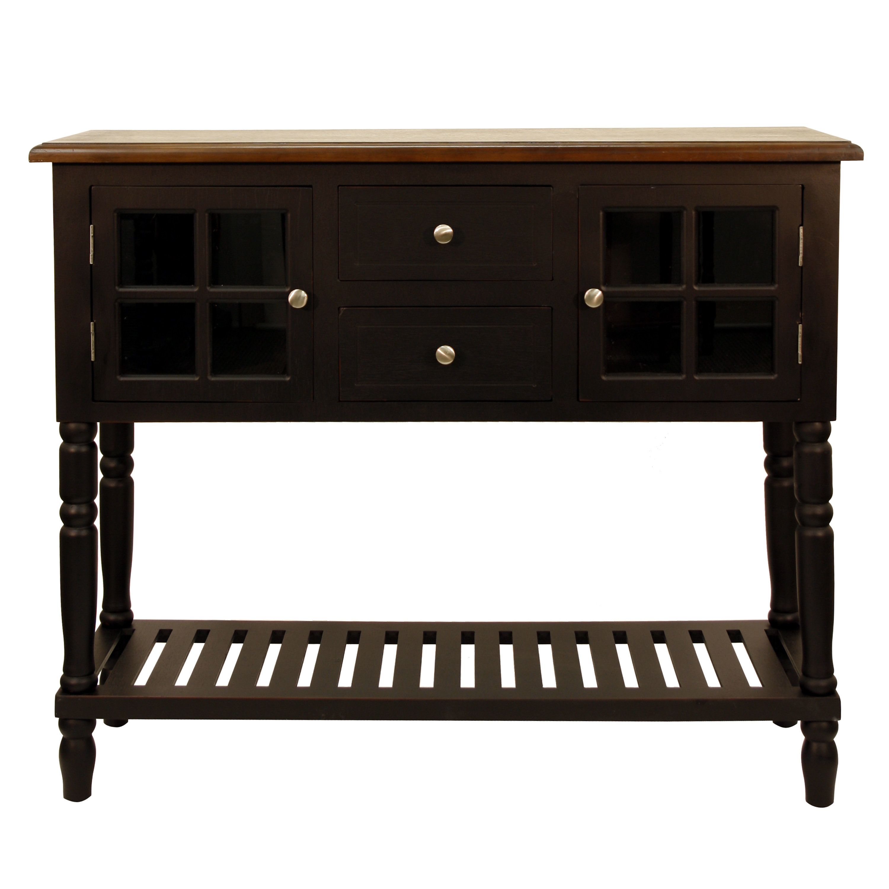 Black Console Tables You'll Love | Wayfair In Ventana Display Console Tables (View 21 of 30)