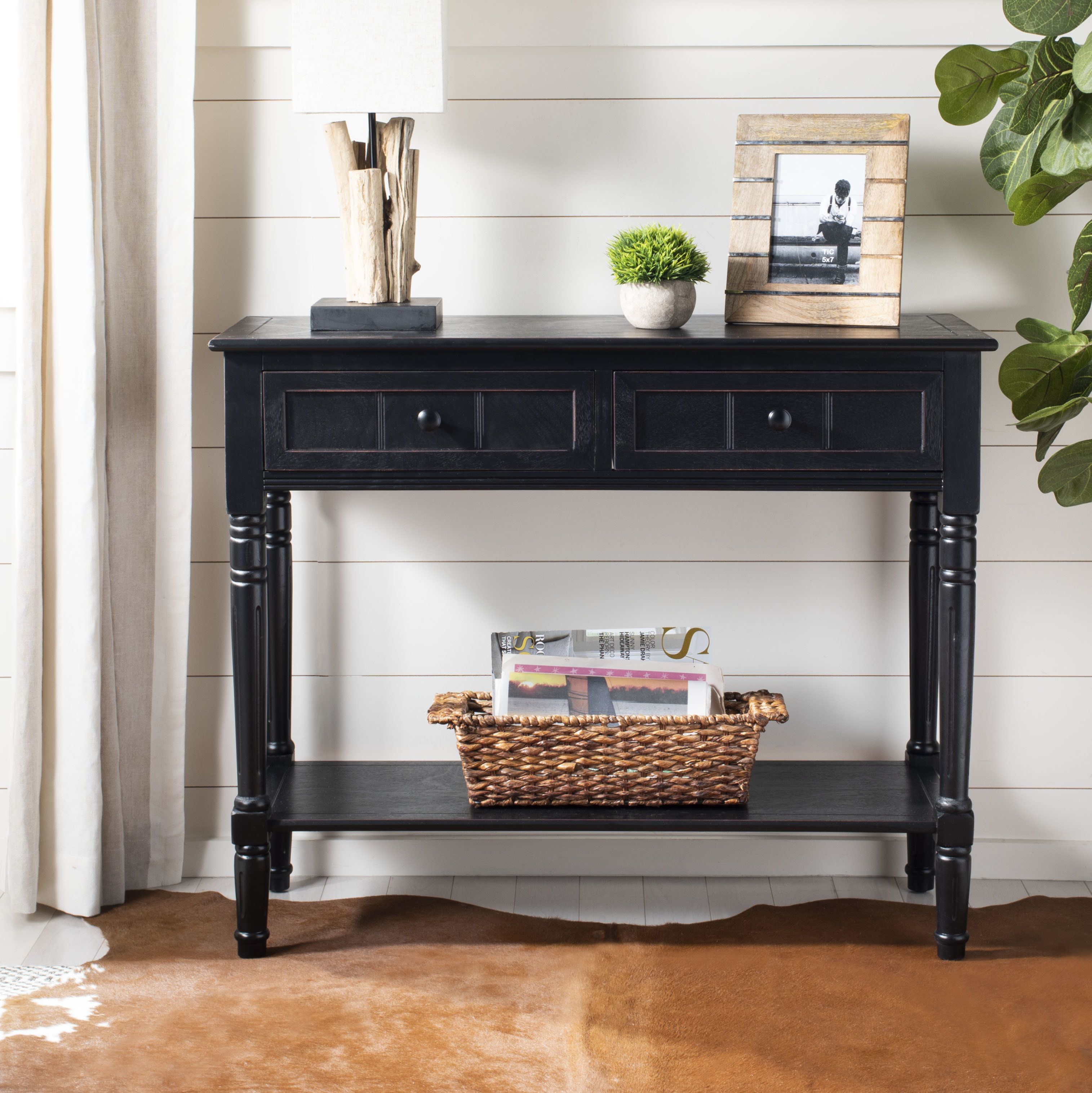 Black Console Tables You'll Love | Wayfair With Regard To Ventana Display Console Tables (View 27 of 30)
