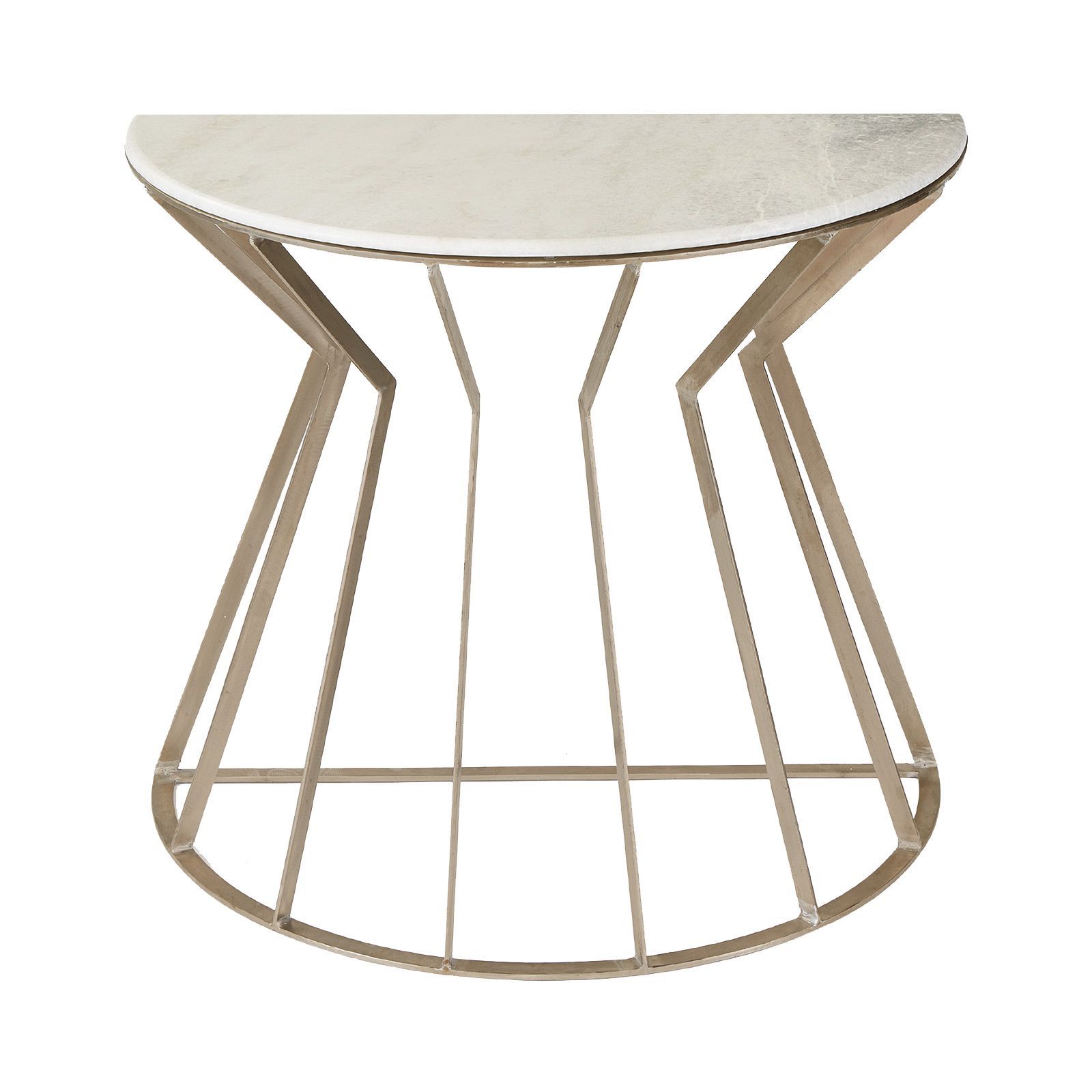 Bring The Best Of Scintillating Marble And Chic Metal Into One Inside Elke Marble Console Tables With Brass Base (View 28 of 30)