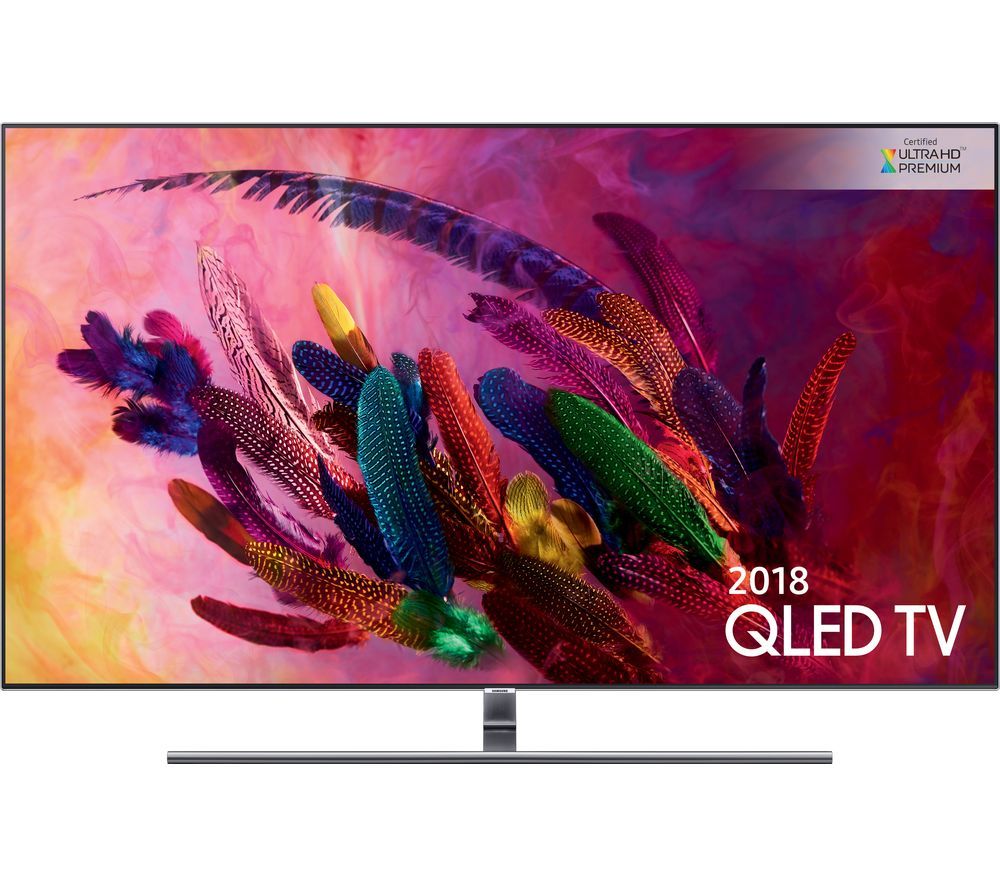 Buy Samsung Qe65q7fnatxxu 65" Smart 4k Ultra Hd Hdr Qled Tv | Free Intended For Dixon White 65 Inch Tv Stands (Photo 28 of 30)