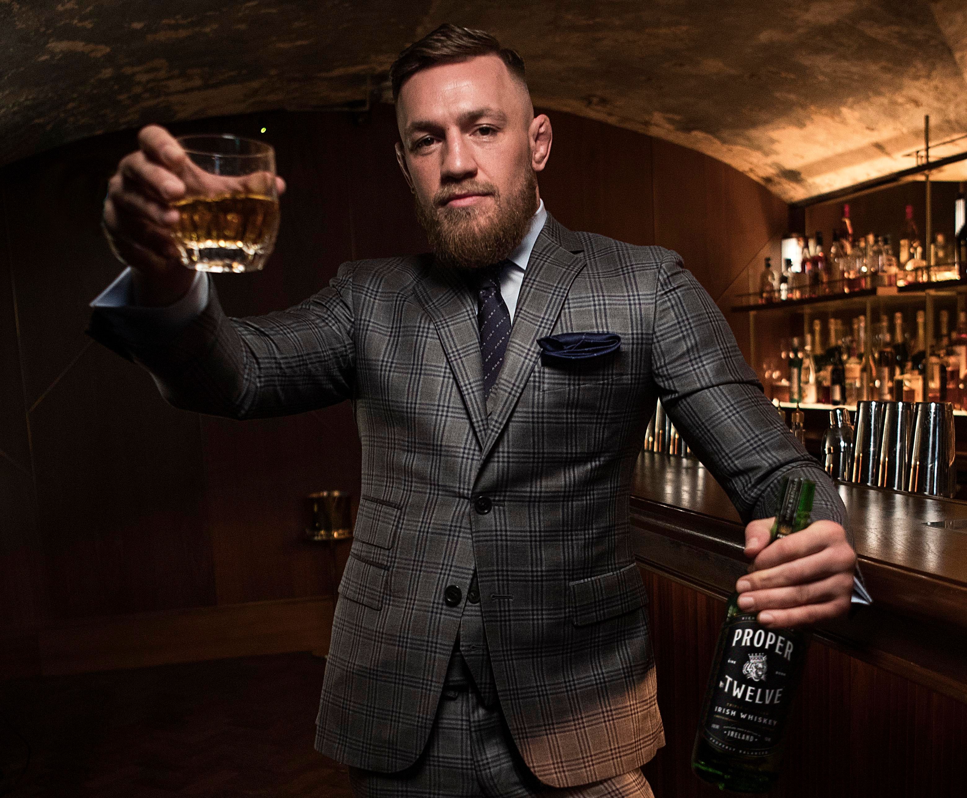 Conor Mcgregor Just Launched His Own Brand Of Whiskey – Barstool Sports In Noah Aged Whiskey 66 Inch Tv Stands (Photo 26 of 30)