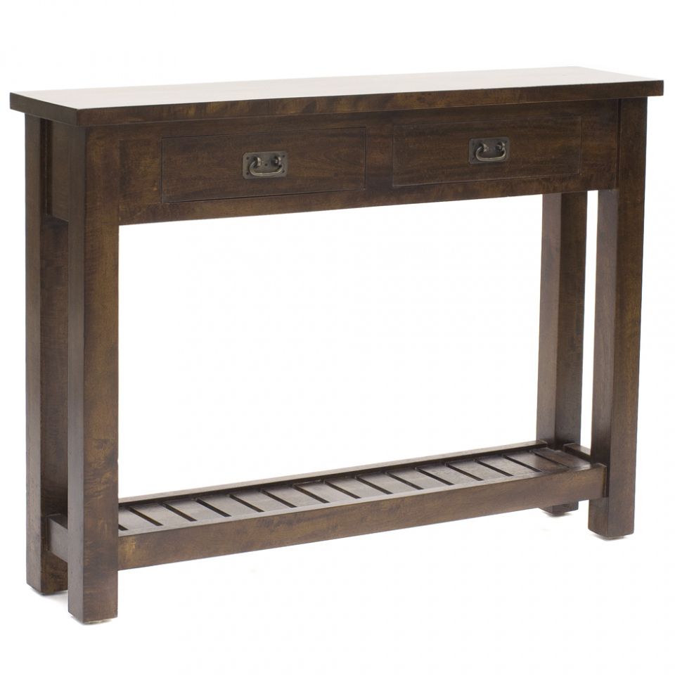 Dining Room: This Mango Wood Console Table Is The Perfect Piece In A Regarding Echelon Console Tables (View 28 of 30)