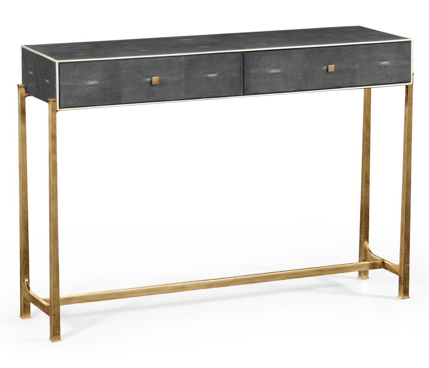 Faux Anthracite Shagreen Console | Pavilion Broadway Intended For Faux Shagreen Console Tables (View 10 of 30)