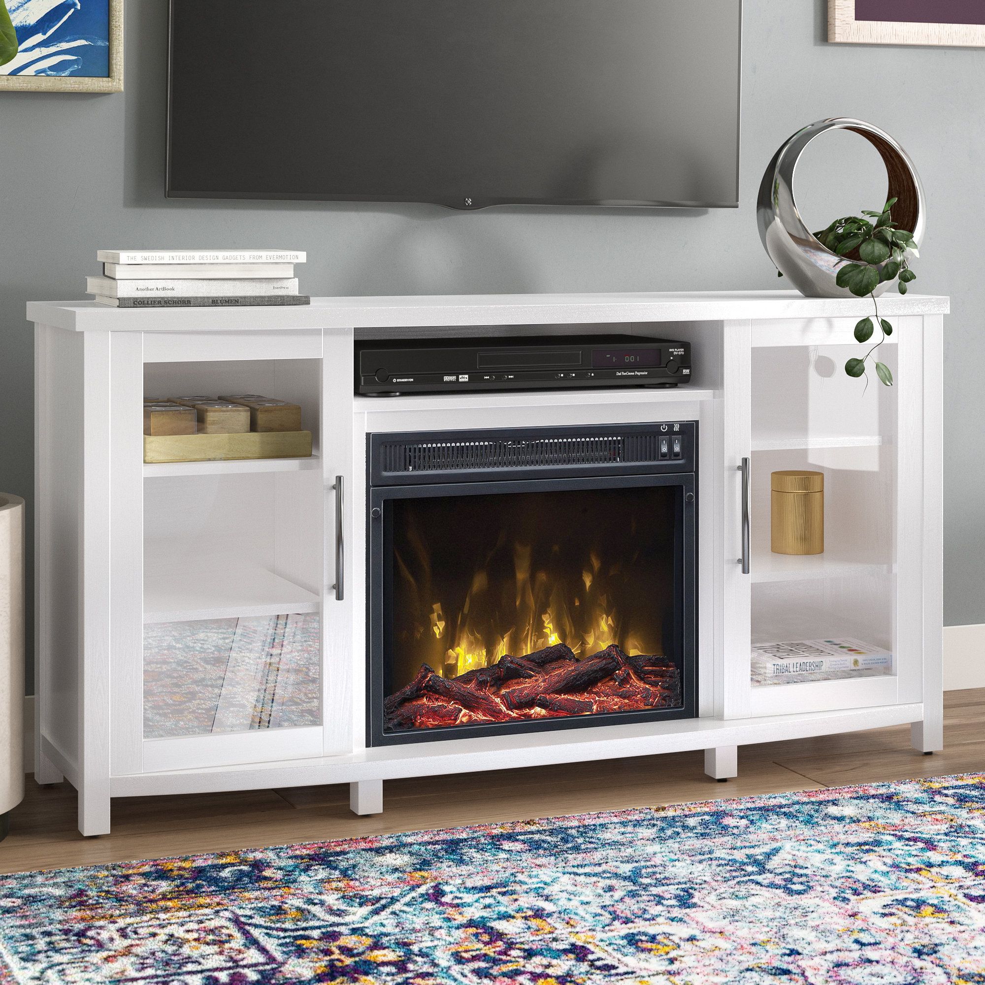 Fireplace Tv Stands & Entertainment Centers You'll Love | Wayfair.ca For Sinclair Blue 64 Inch Tv Stands (Photo 26 of 30)