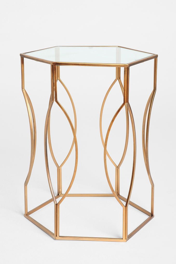 Glass Top Accent Table Metal Base – Glass Decorating Ideas In Parsons Clear Glass Top &amp; Stainless Steel Base 48x16 Console Tables (Photo 25 of 30)