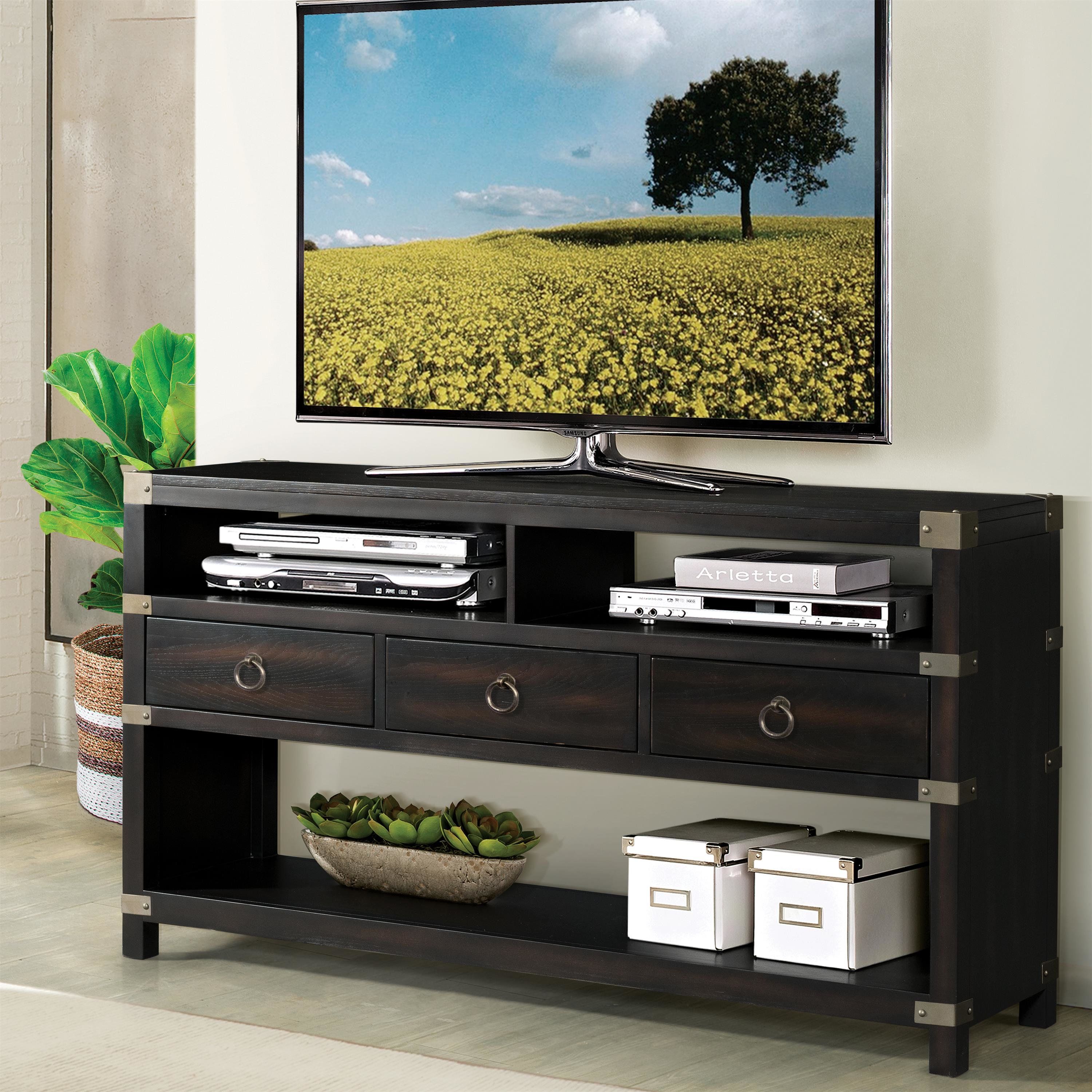 Gracie Oaks Ronald Tv Stand | Wayfair.ca Pertaining To Raven Grey Tv Stands (Photo 15 of 30)
