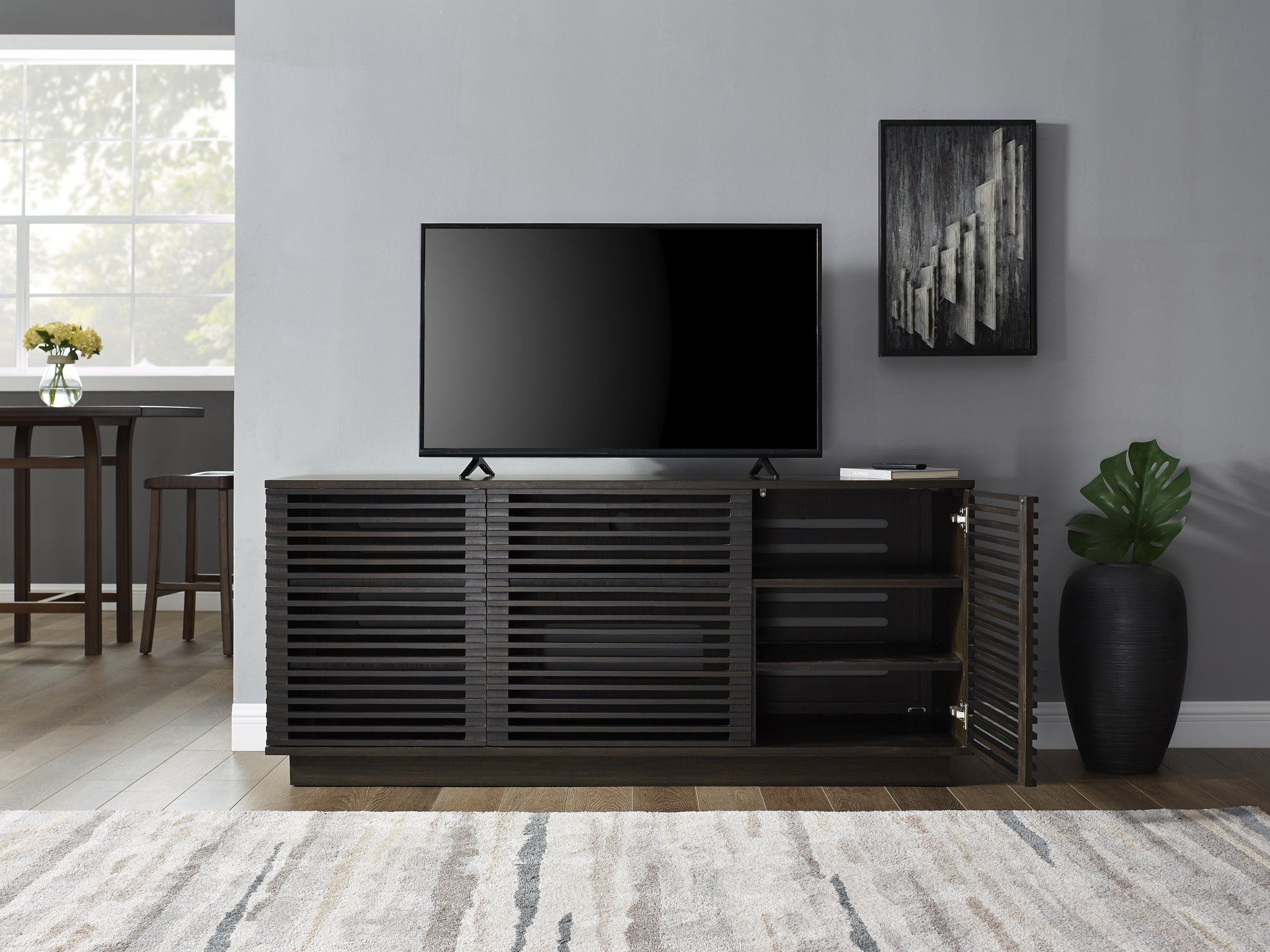 Greenington Rowan Media Center Tv Stand For Tvs Up To 60" | Wayfair With Rowan 64 Inch Tv Stands (View 1 of 30)