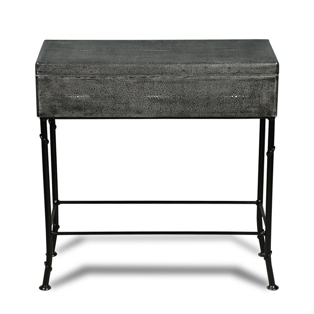 Featured Photo of  Best 30+ of Grey Shagreen Media Console Tables