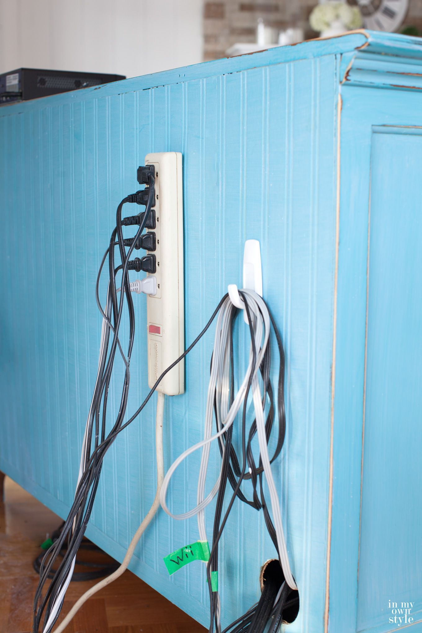How To Organize Tv Cords So They Are Hidden | Organize Me (View 10 of 30)