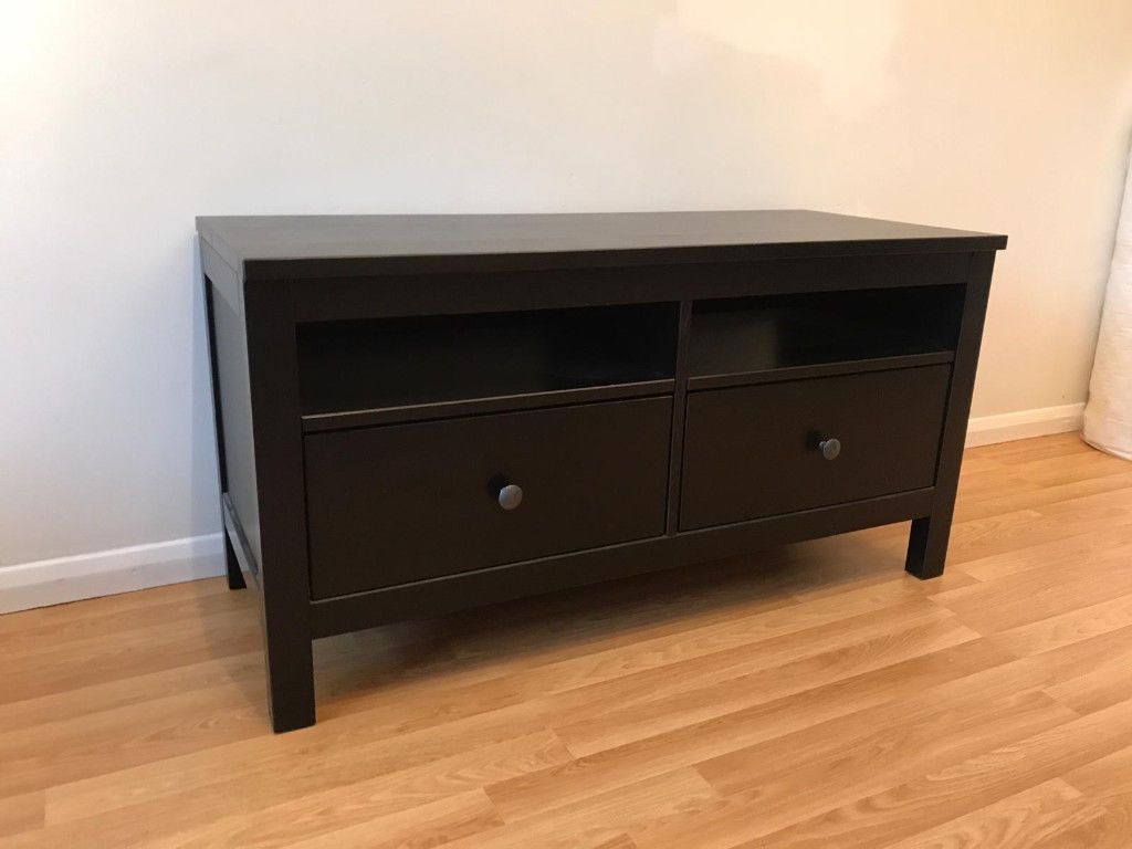 Ikea Black Brown Tv Stand | In Walton On Thames, Surrey | Gumtree Inside Walton Grey 60 Inch Tv Stands (Photo 17 of 30)