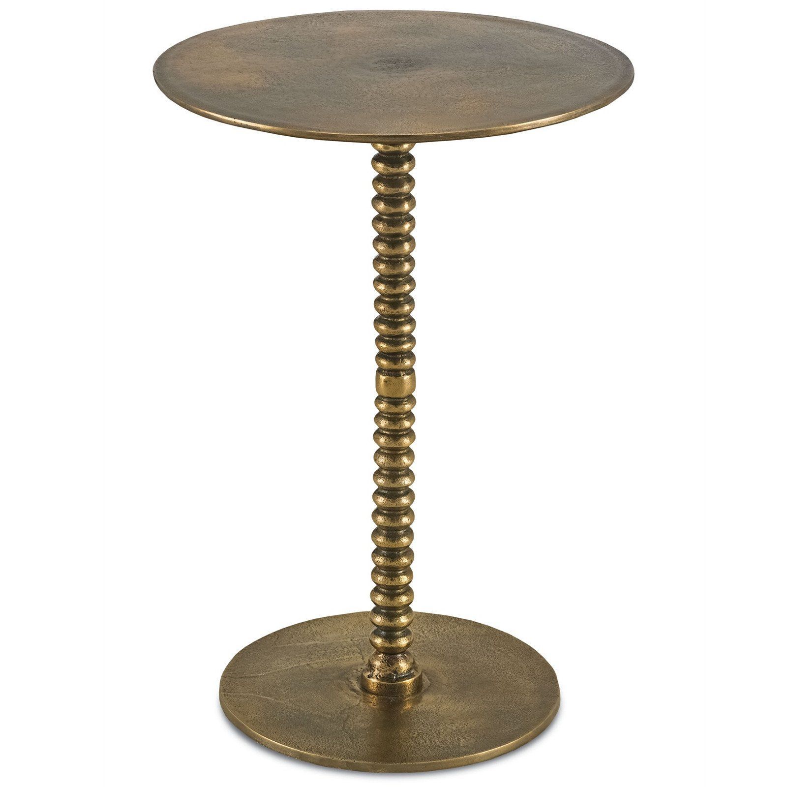 Jules Small Accent Table Within Elke Glass Console Tables With Polished Aluminum Base (View 23 of 30)