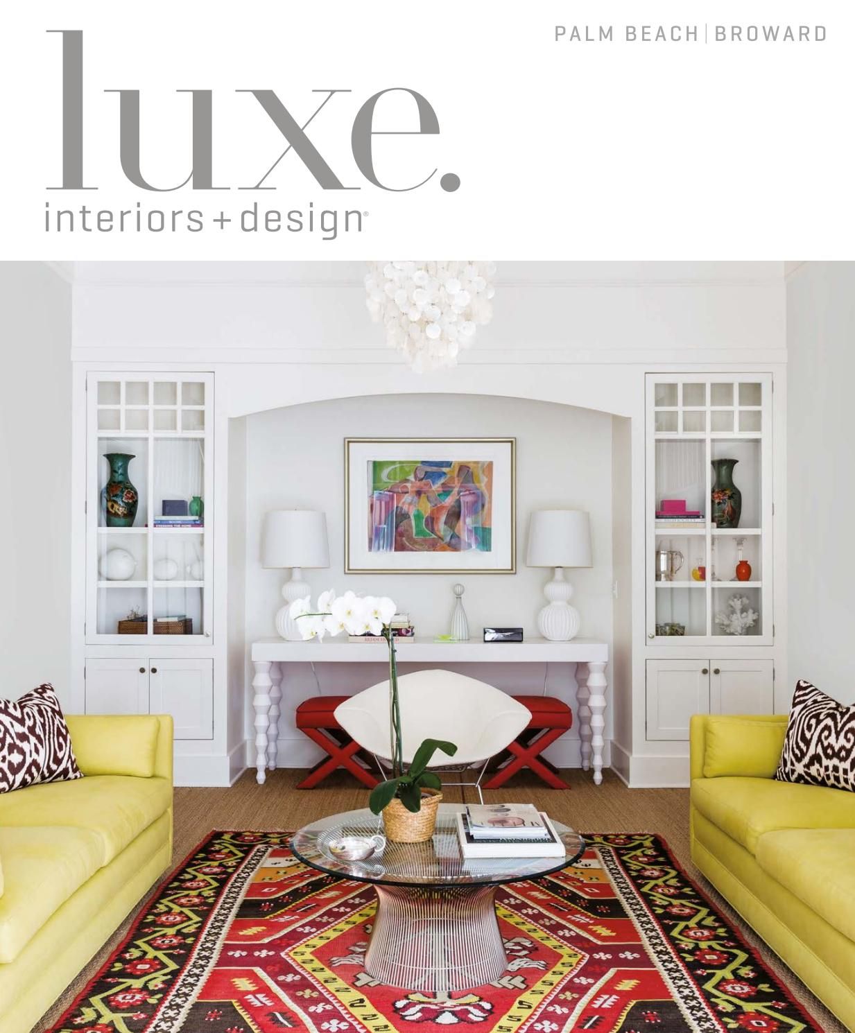 Luxe Magazine May 2017 Palm Beachsandow® – Issuu With Regard To Kilian Black 49 Inch Tv Stands (View 26 of 30)