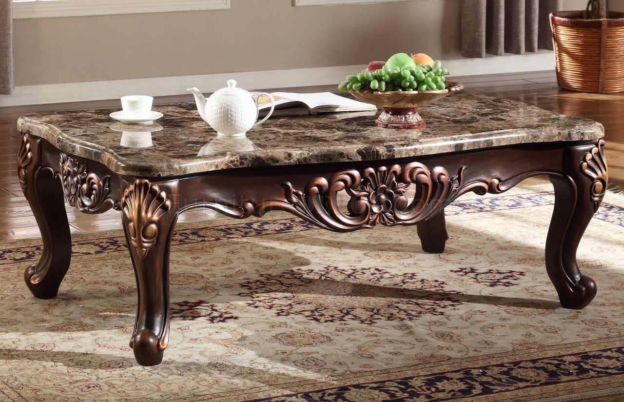 Marble Top Sofa Table – Sofa Ideas Inside Parsons Walnut Top &amp; Dark Steel Base 48x16 Console Tables (Photo 27 of 30)