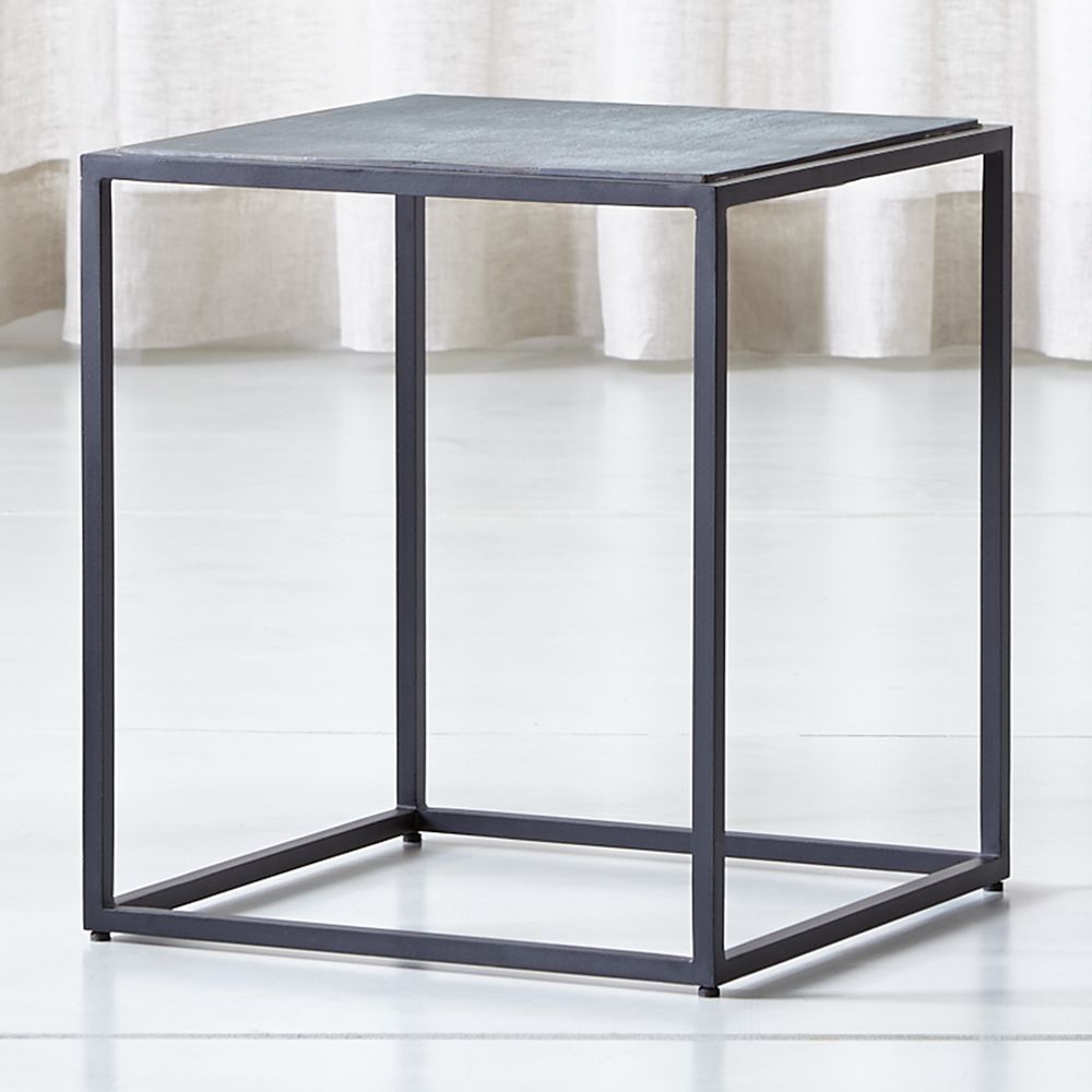 Mix Patina Tall Metal Frame Side Table In 2018 | Products Pertaining To Mix Patina Metal Frame Console Tables (View 1 of 30)