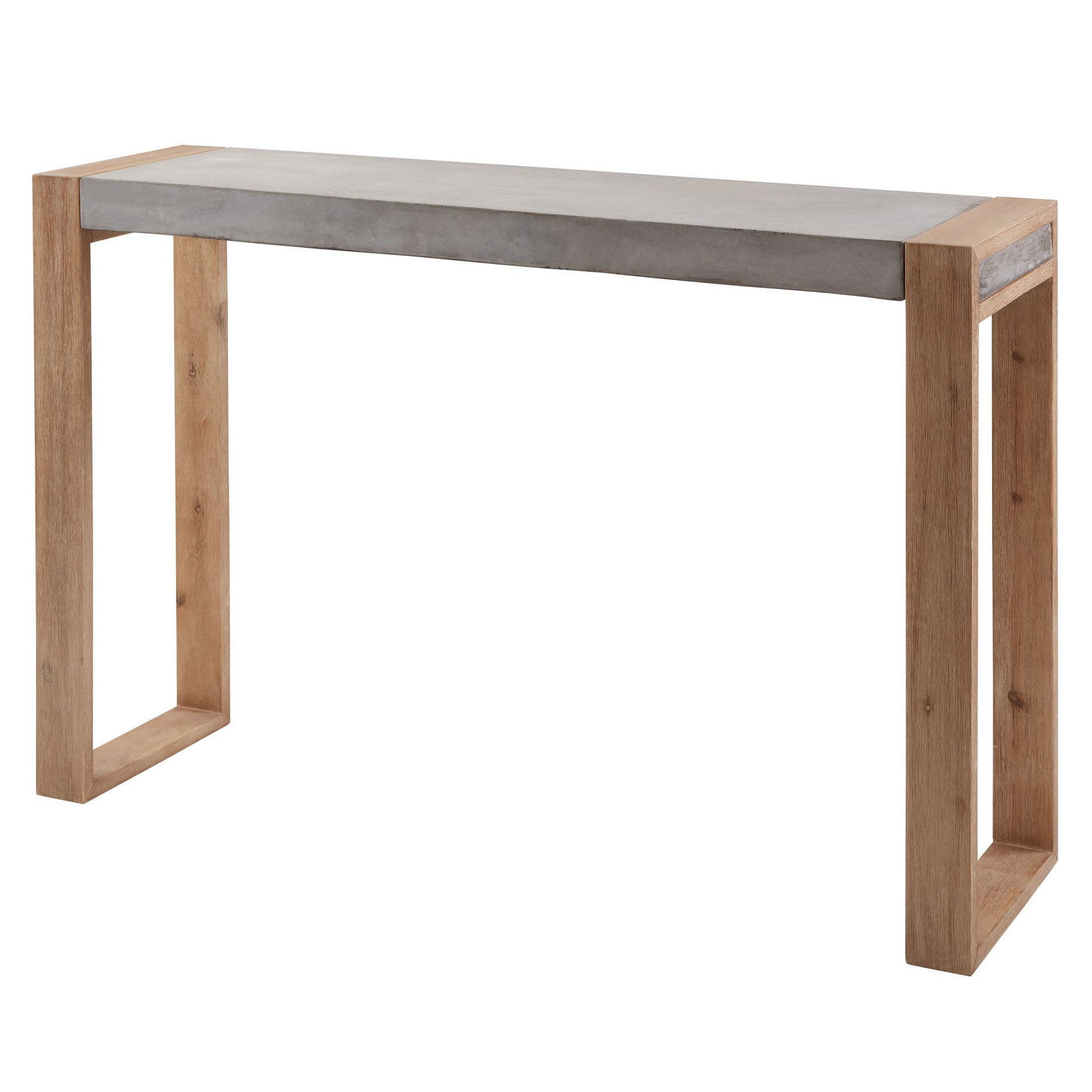 Modern & Contemporary Outdoor Console Table | Allmodern Intended For Natural Wood Mirrored Media Console Tables (View 28 of 30)