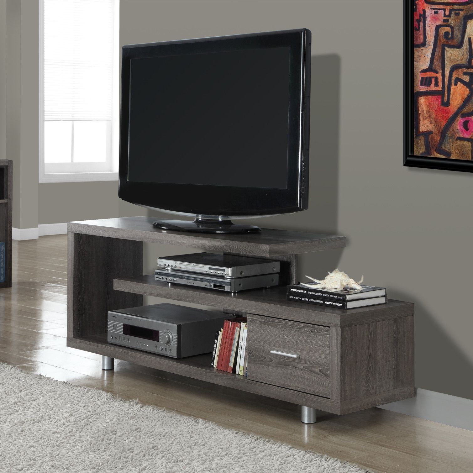 Myrna 60" Tv Stand | Tv Stands And Products Inside Laurent 60 Inch Tv Stands (Photo 5 of 30)