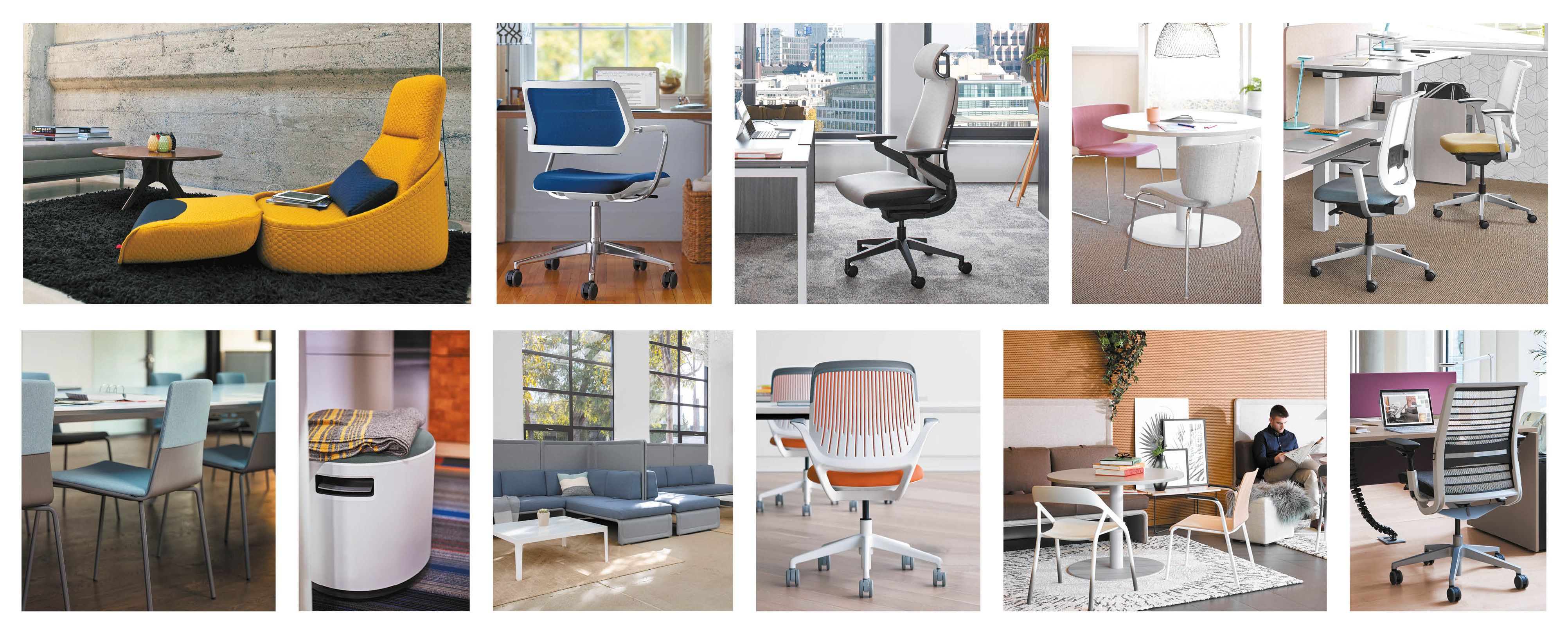 Office Lounge Furniture & Lobby Chairs | Steelcase Regarding Chari Media Center Tables (View 18 of 30)