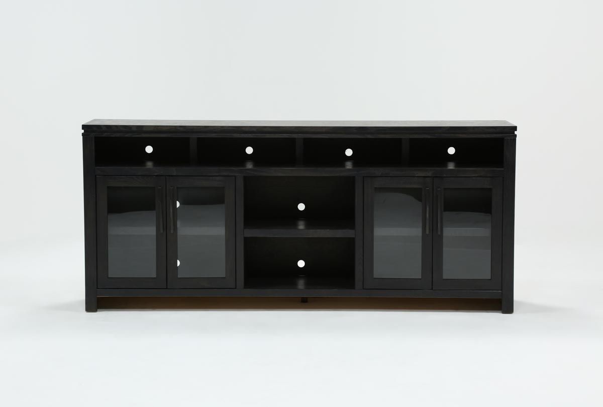 Oxford 84 Inch Tv Stand | Living Spaces Pertaining To Ducar 84 Inch Tv Stands (View 8 of 30)