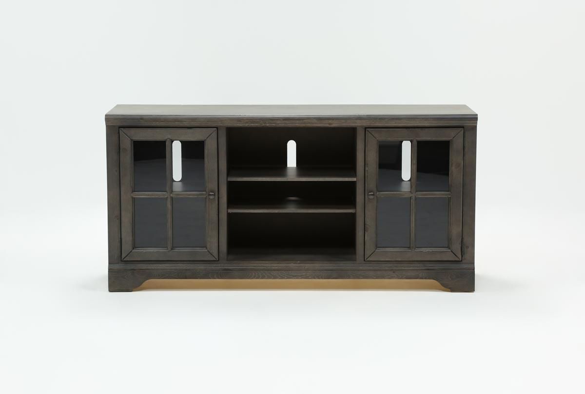 Preston 66 Inch Tv Stand | Living Spaces For Walton Grey 72 Inch Tv Stands (View 10 of 30)
