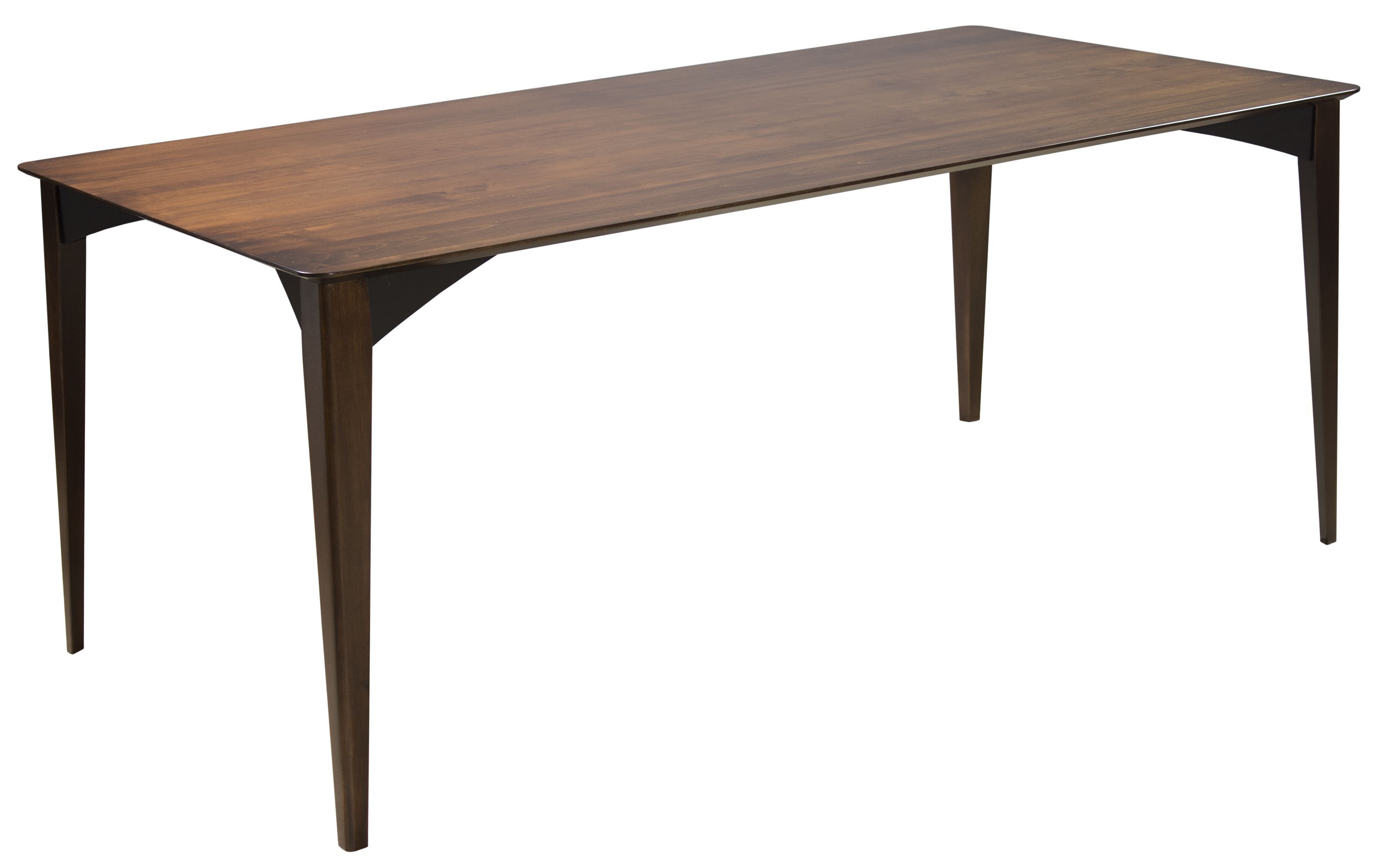 Remi Dining Table In Amaretto Finish From Saloom (View 8 of 30)