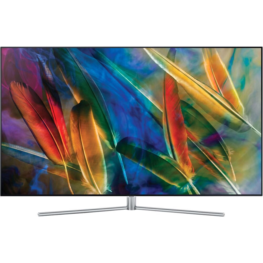 Samsung Q7f Qn65q7famf 65 Inch 4k Ultra Hd Led Smart Tv | Ebay Regarding Forma 65 Inch Tv Stands (Photo 23 of 30)