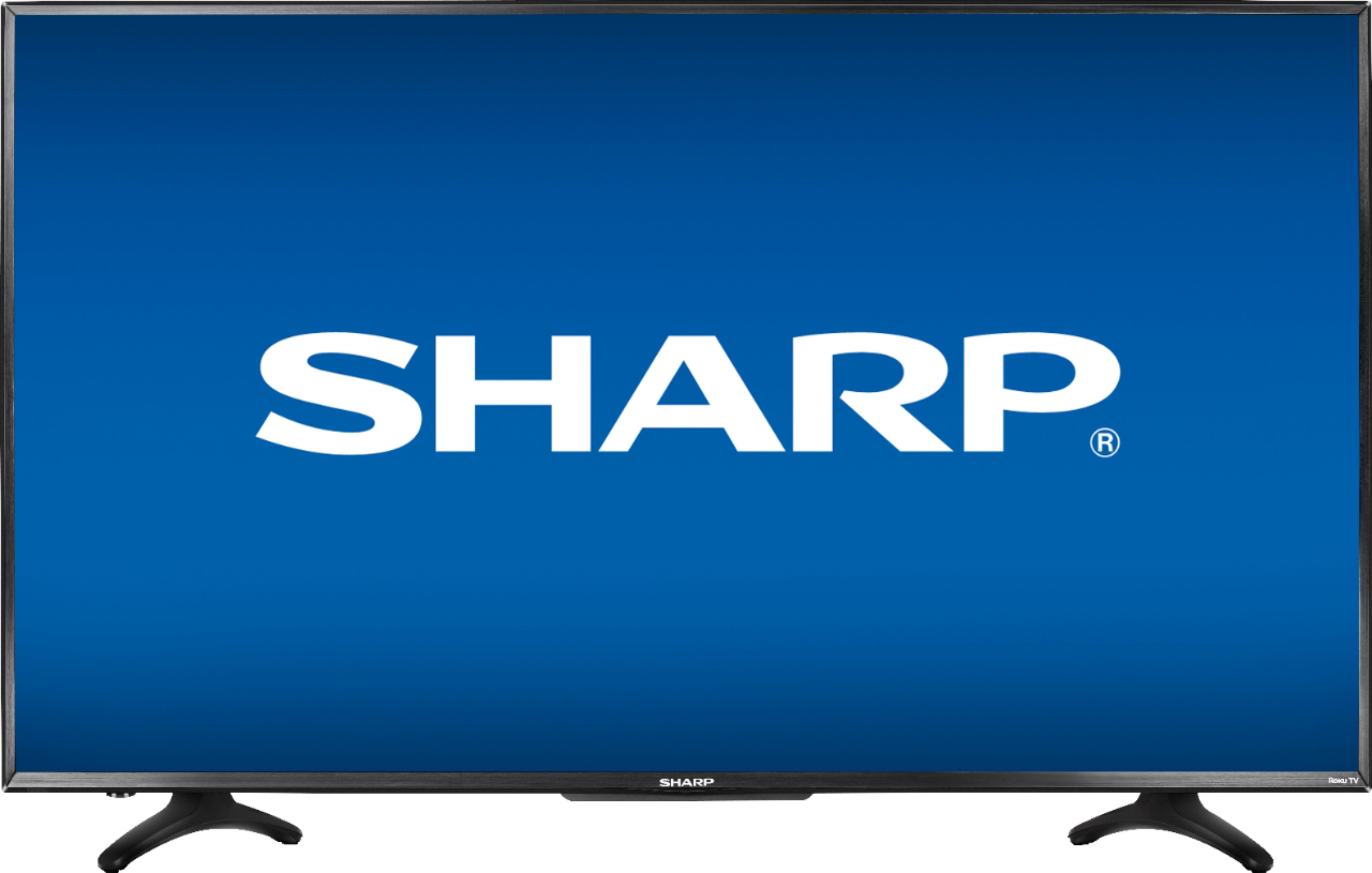 Sharp 50" Class – Led – 2160p – Smart – 4k Uhd Tv With Hdr Roku Tv Inside Noah 75 Inch Tv Stands (View 22 of 30)
