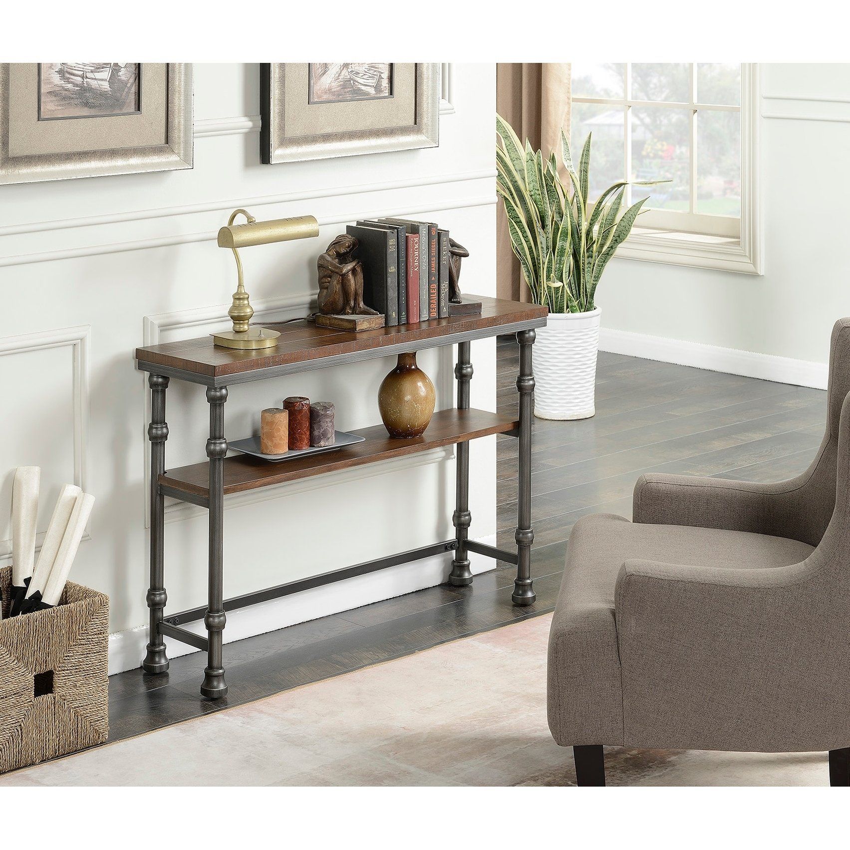 Shop Convenience Concepts Yukon Console Table – Free Shipping Today With Yukon Natural Console Tables (View 10 of 30)