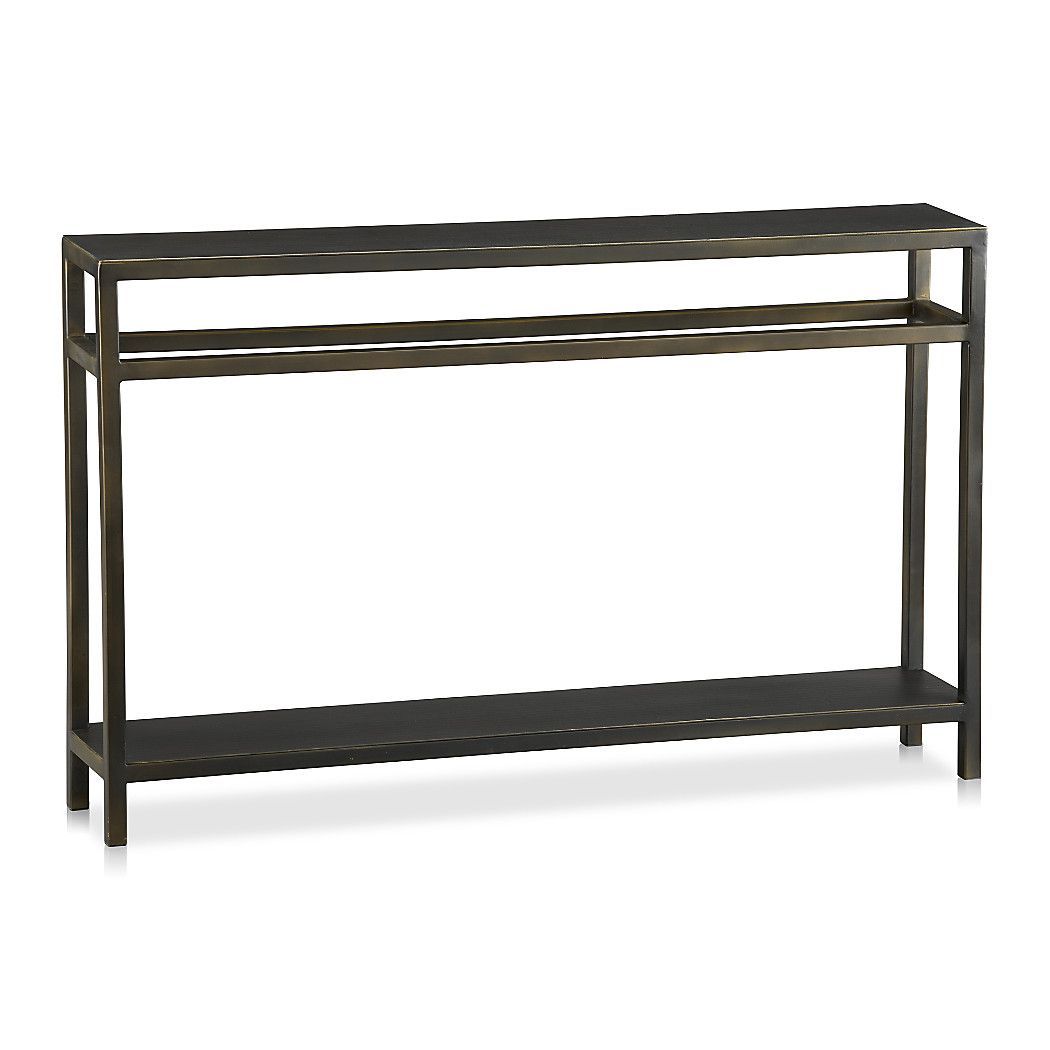 Shop Echelon Console Table. The Console Tables's Top And Low Lying Pertaining To Echelon Console Tables (Photo 2 of 30)