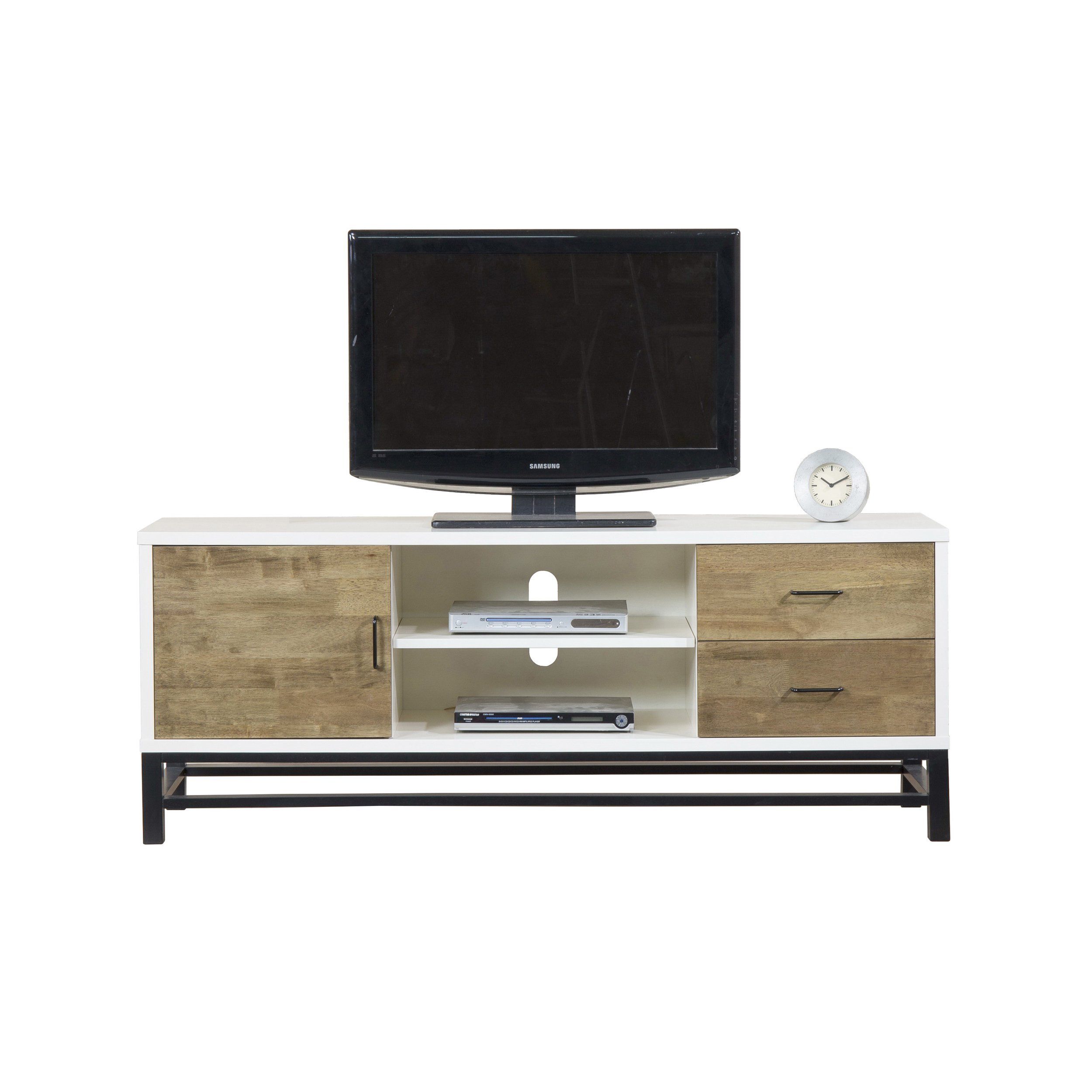 Shop Henna 63 Inch Entertainment Center Console – Free Shipping With Regard To Combs 63 Inch Tv Stands (View 5 of 30)