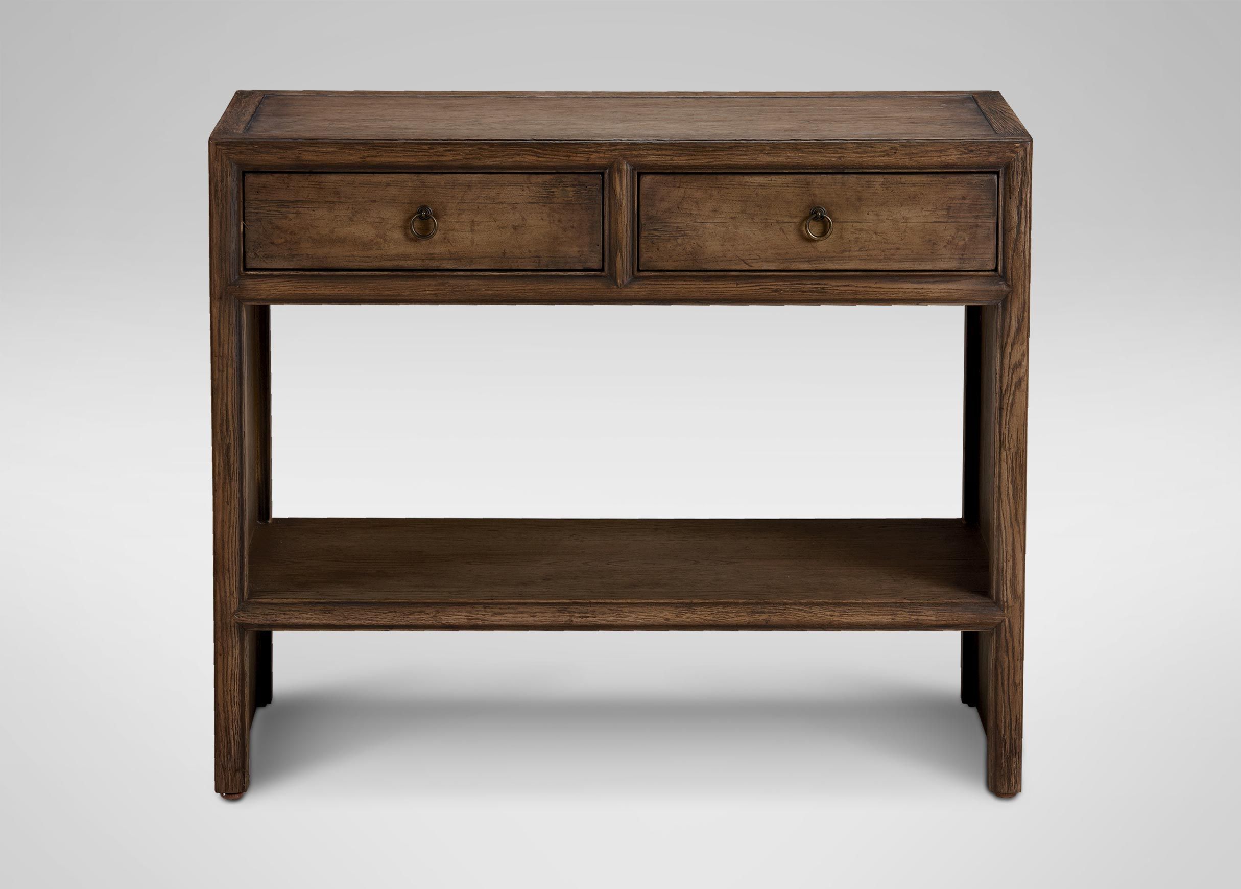 Small Shogun Console Table Clearance Ethan Allen Tuscan Console Table Within Ethan Console Tables (View 7 of 30)