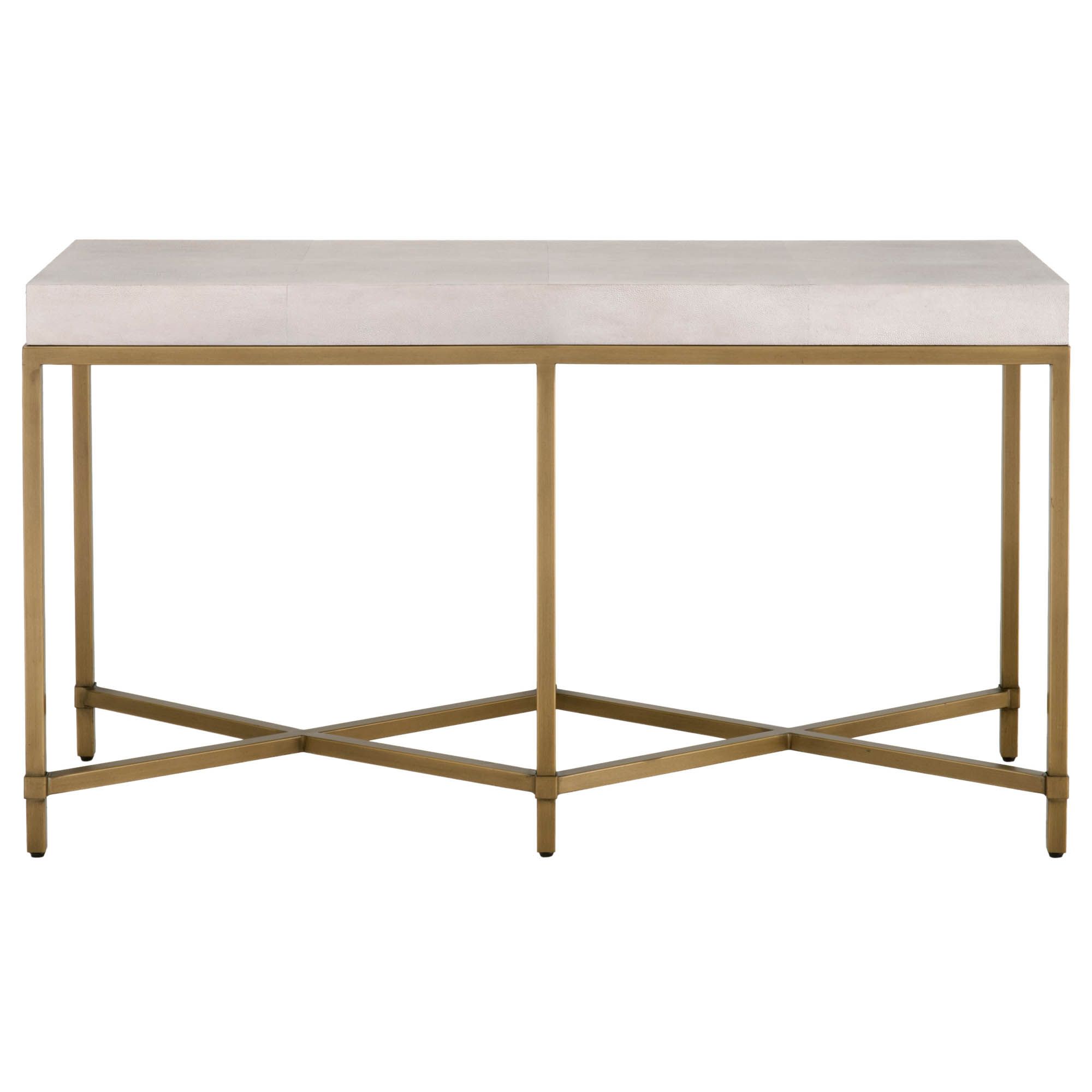 Strand Shagreen Console Table Inside Faux Shagreen Console Tables (View 12 of 30)