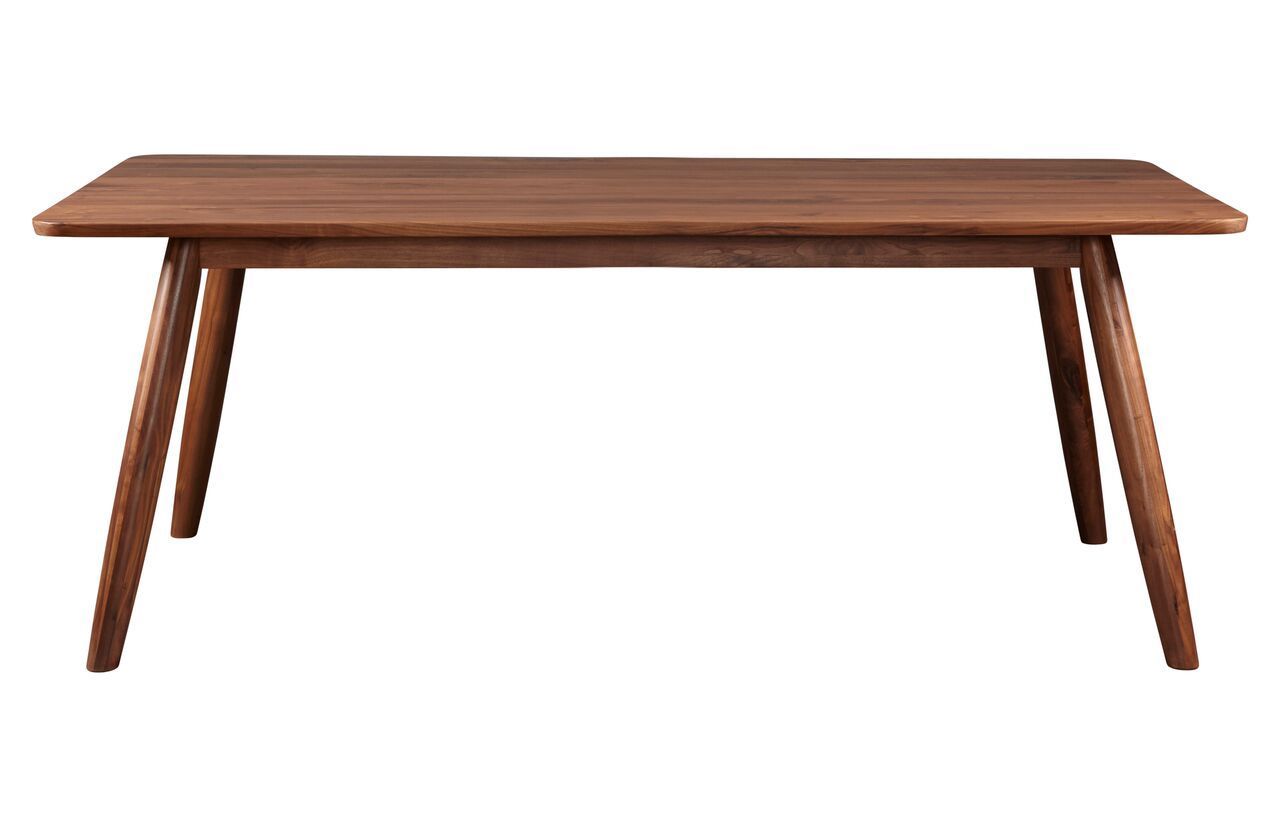 Tahoe American Walnut 77" Dining Table | Products | Pinterest Pertaining To Parsons Walnut Top &amp; Elm Base 48x16 Console Tables (View 5 of 30)